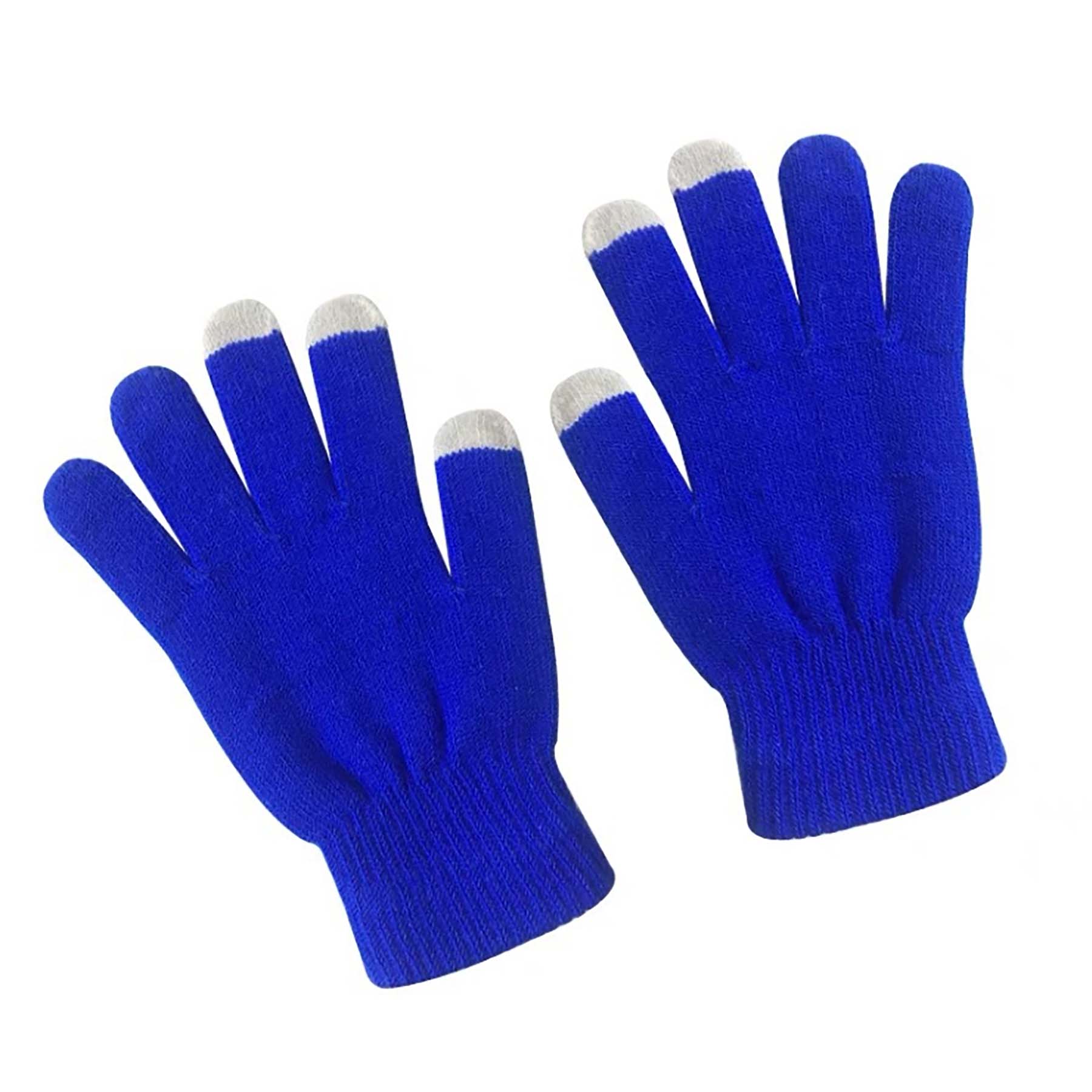 Warm Elastic Knit Touchscreen Gloves