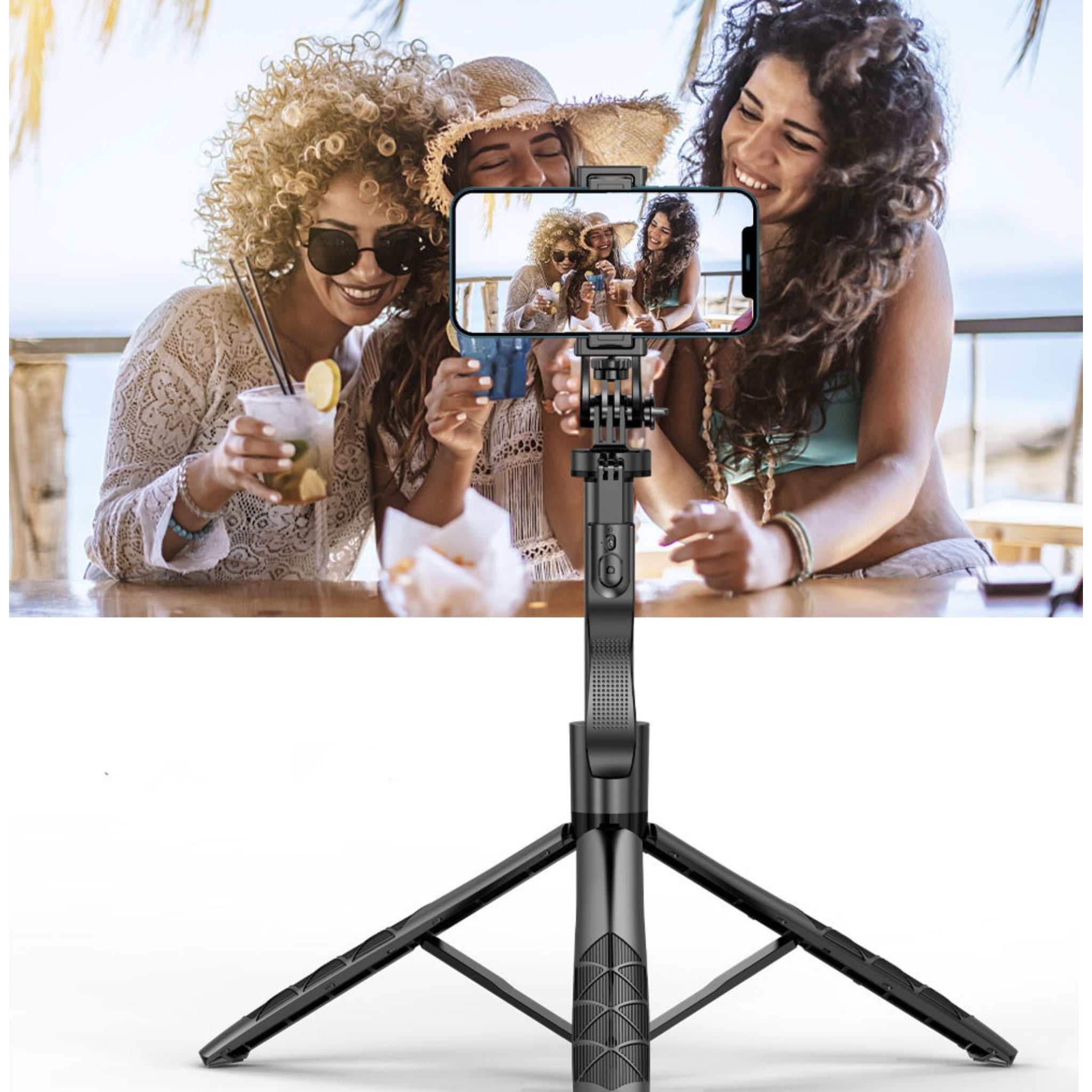 Telescopic Tripod Phone Stand