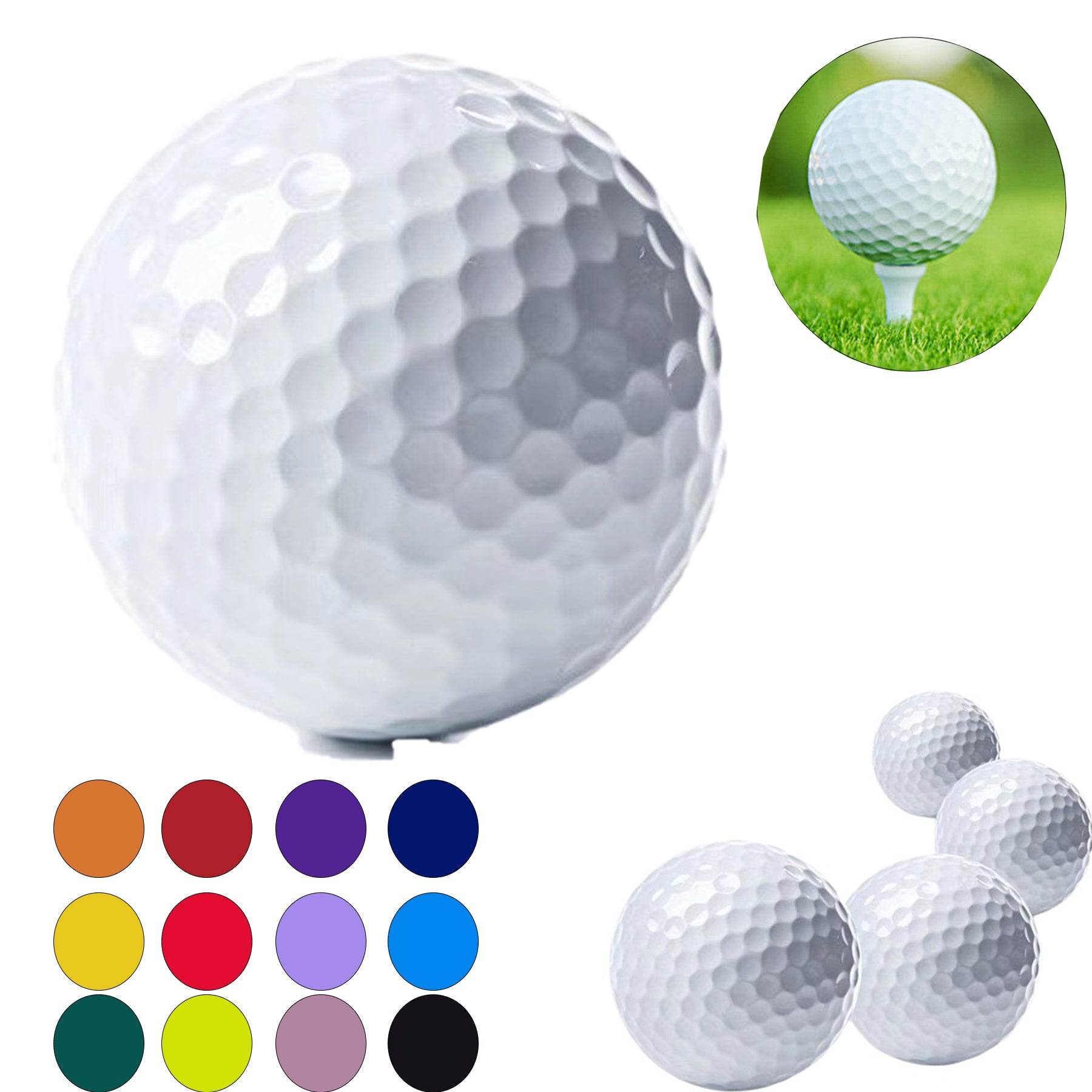 Golf Double Rubber Ball