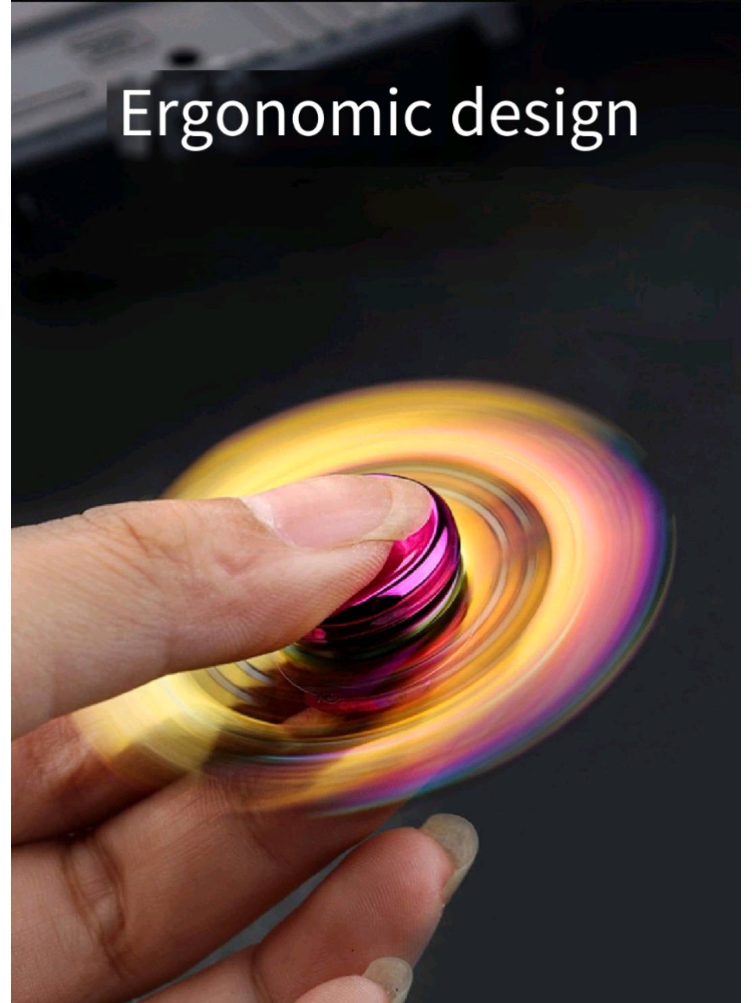 Colorful Alloy Finger Spinner