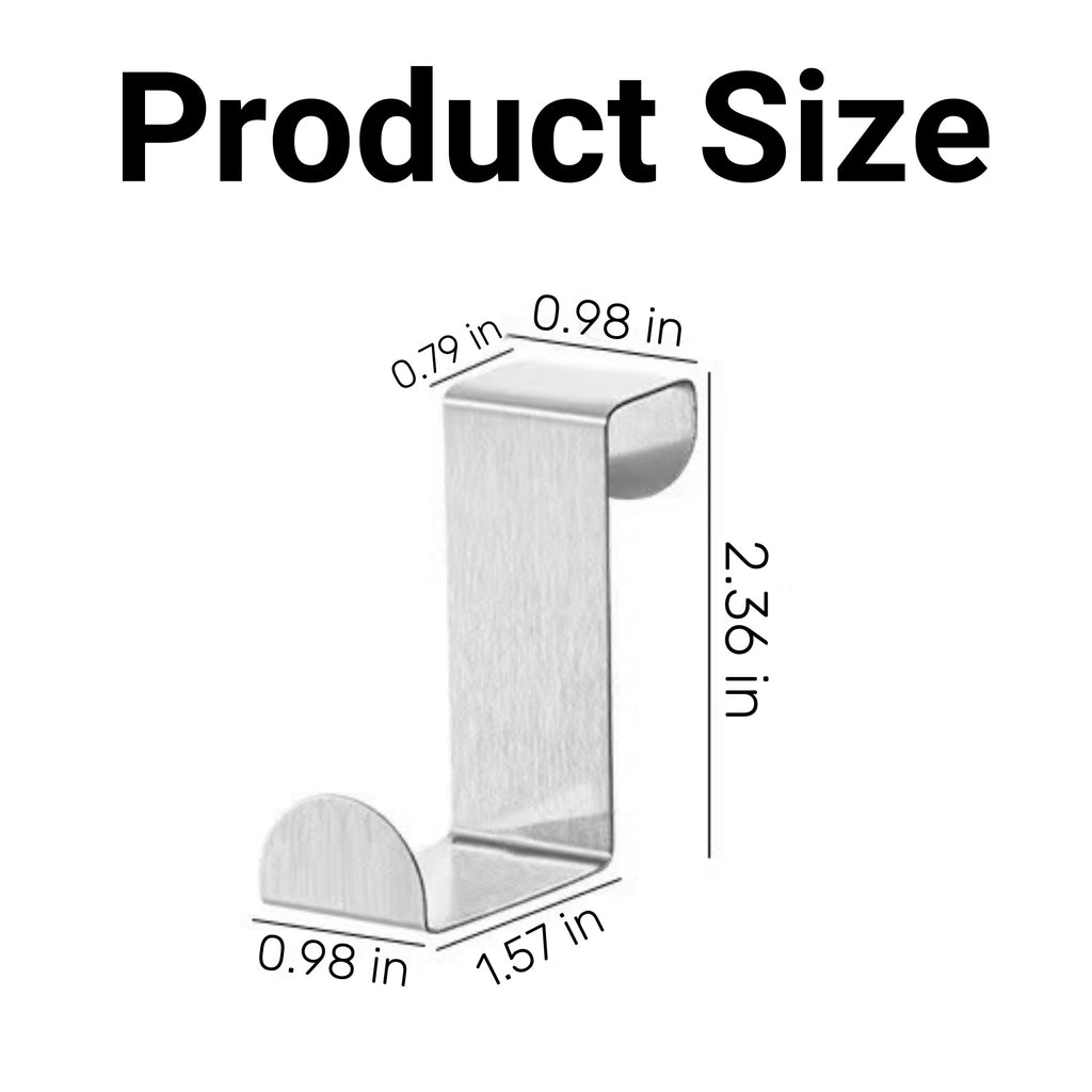 Drill - Free Stainless Steel Z - Shaped Hook