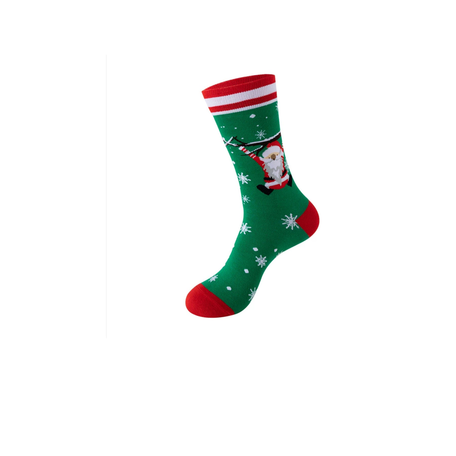 Custom Cotton Christmas Crew Socks
