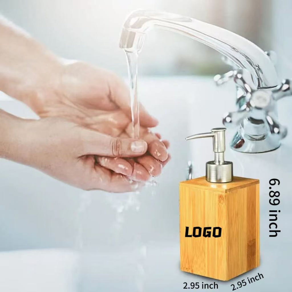Bamboo-Based Lotion Bottle