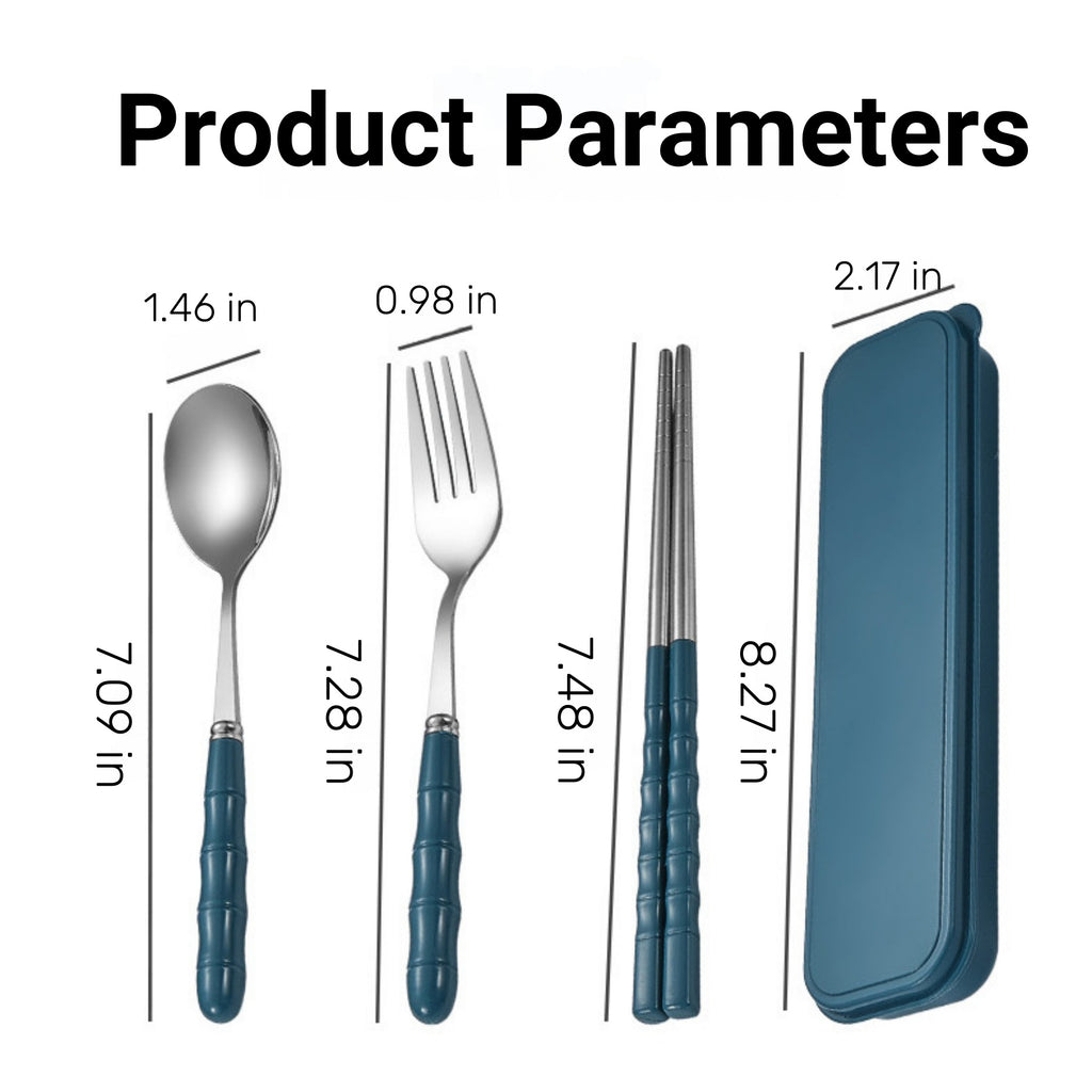 Portable Stainless Steel Cutlery Set