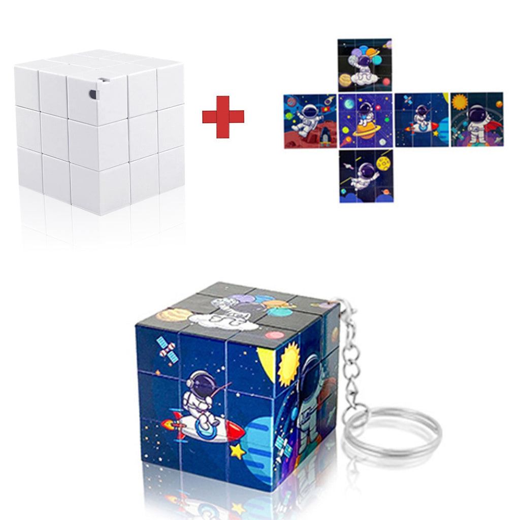 Custom Rubik’s Cube Keychain