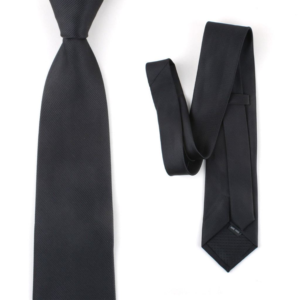 Men's Ties Solid Pure Color Plain Neckties
