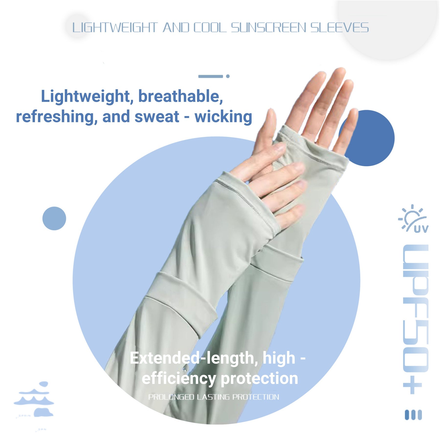 Ice Silk Sun Protection Arm Sleeves