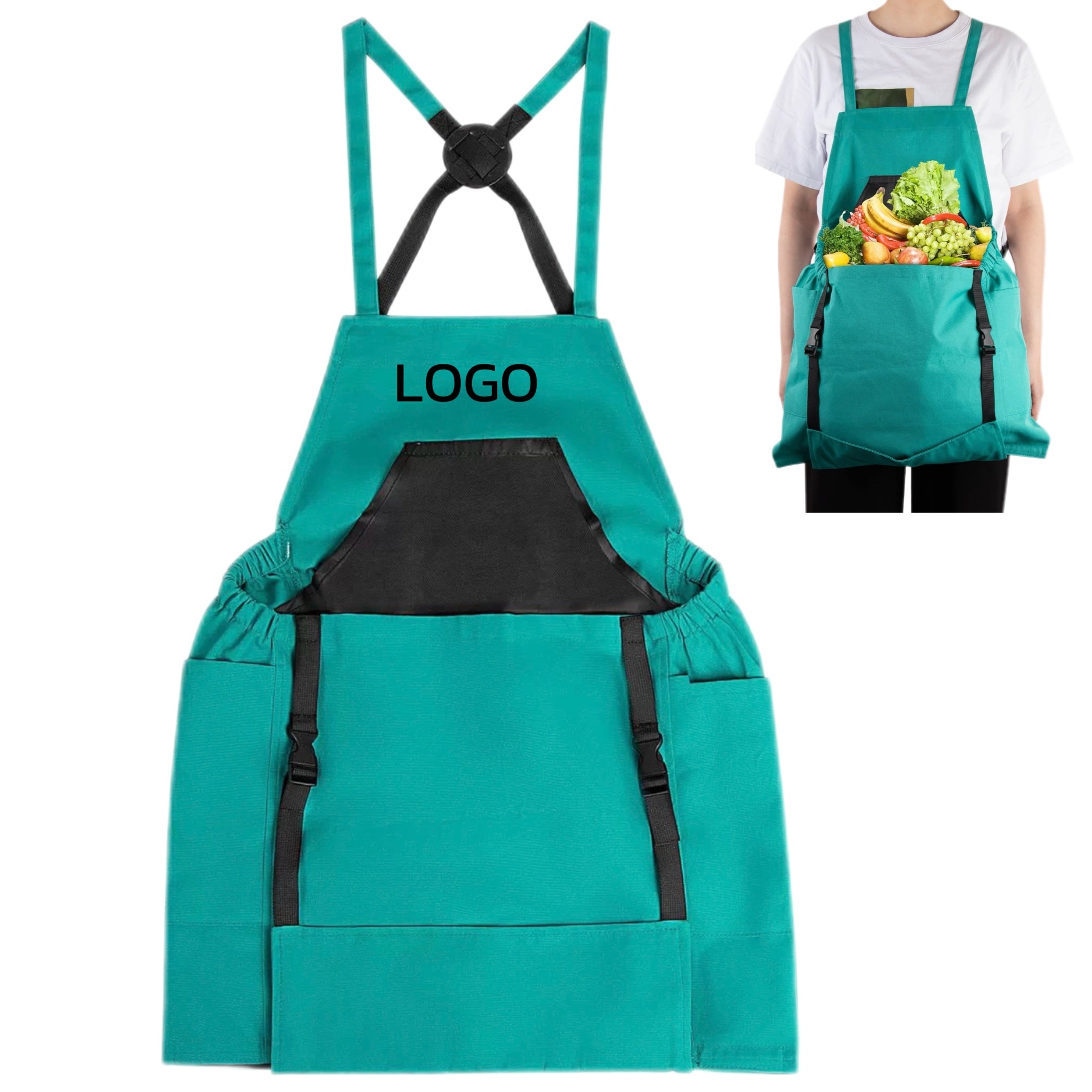 Outdoor Harvesting Large Pocket Apron