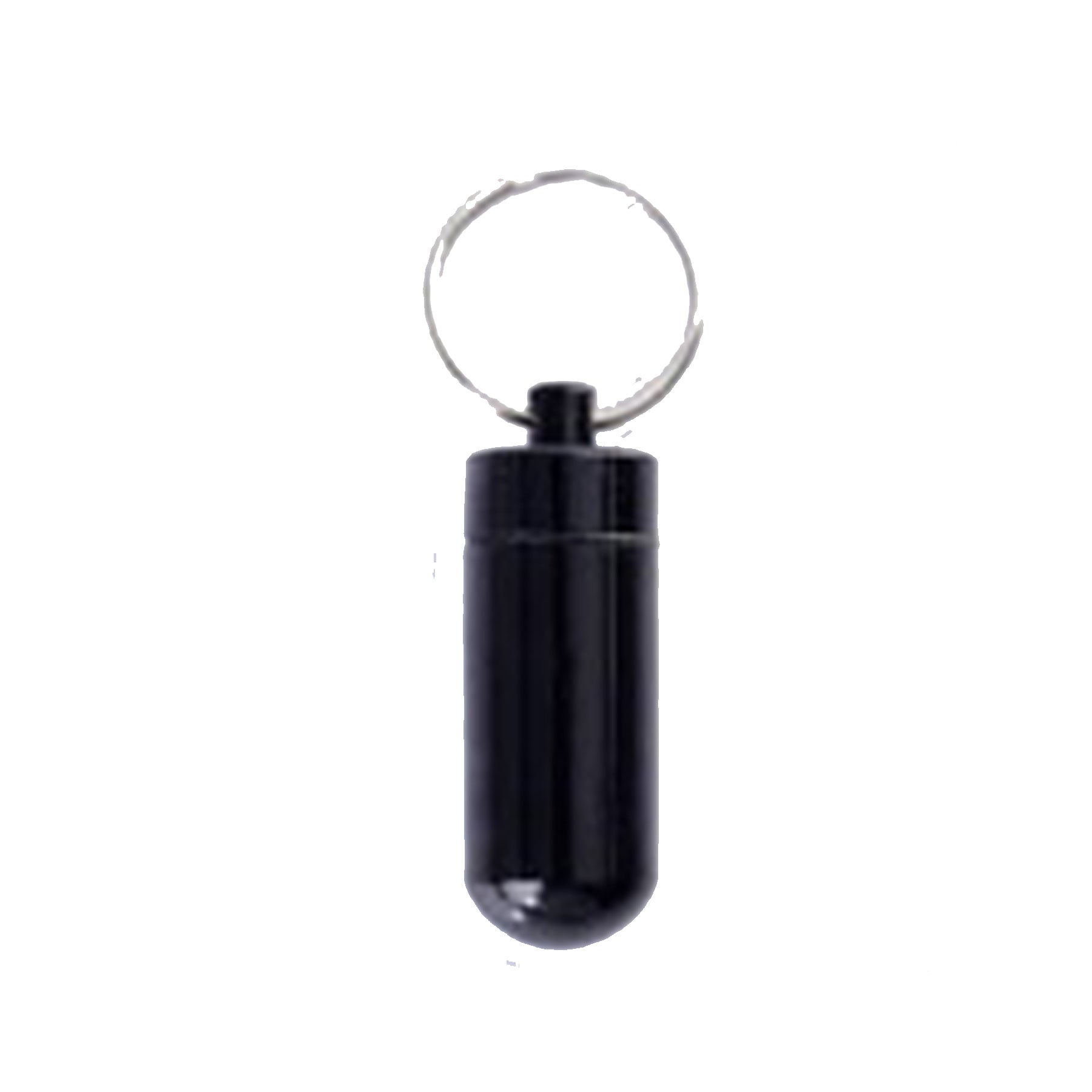 Outdoor Waterproof Portable Aluminum Alloy Pill Bottle Keychain