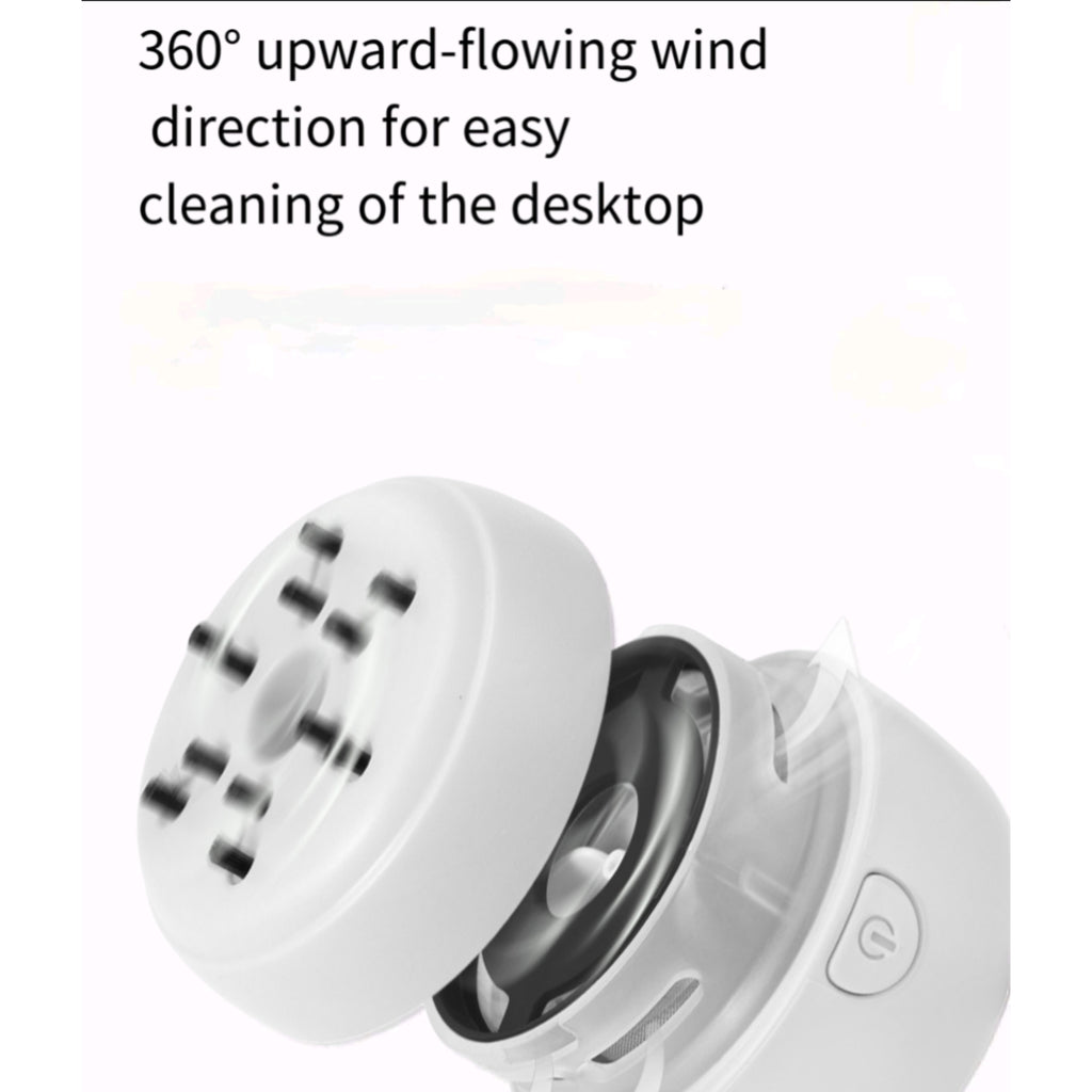 Cordless Mini Vacuum Strong Clean Desk Keyboard Eraser Dust