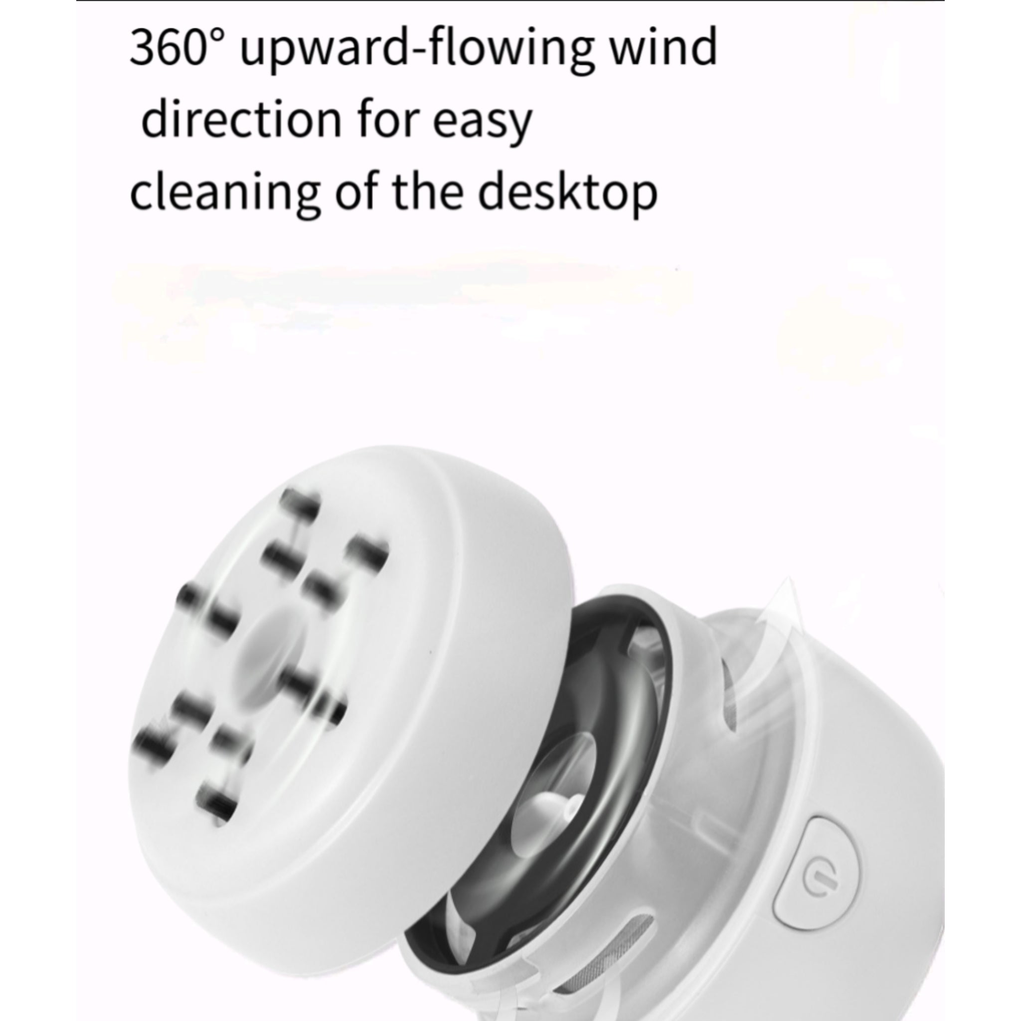 Cordless Mini Vacuum Strong Clean Desk Keyboard Eraser Dust