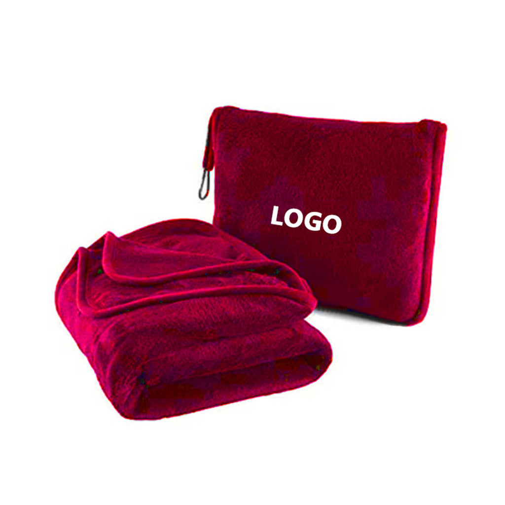 2 in 1 Travel Blanket Pillow