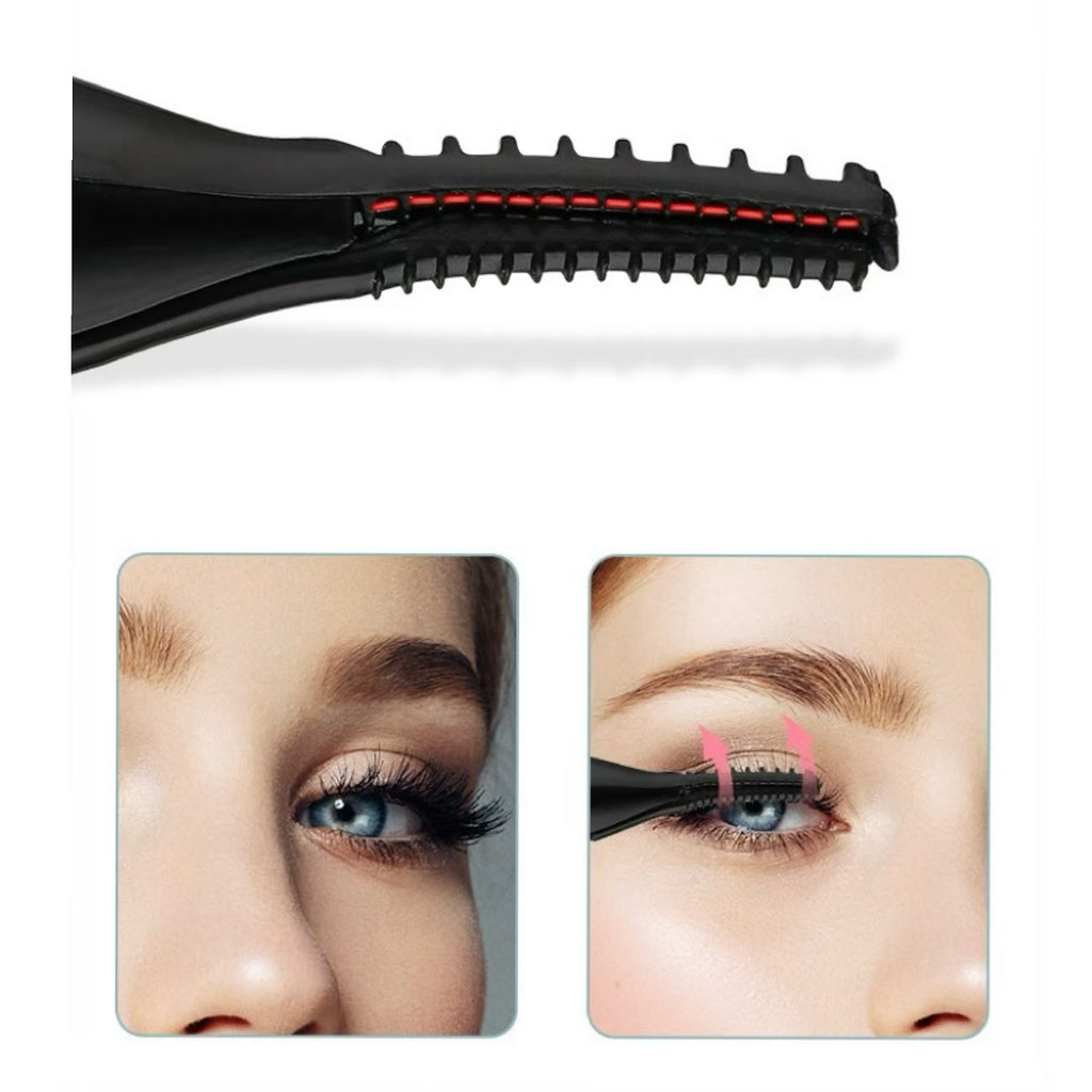 Portable USB Rechargeable Electric Eyelash Curler