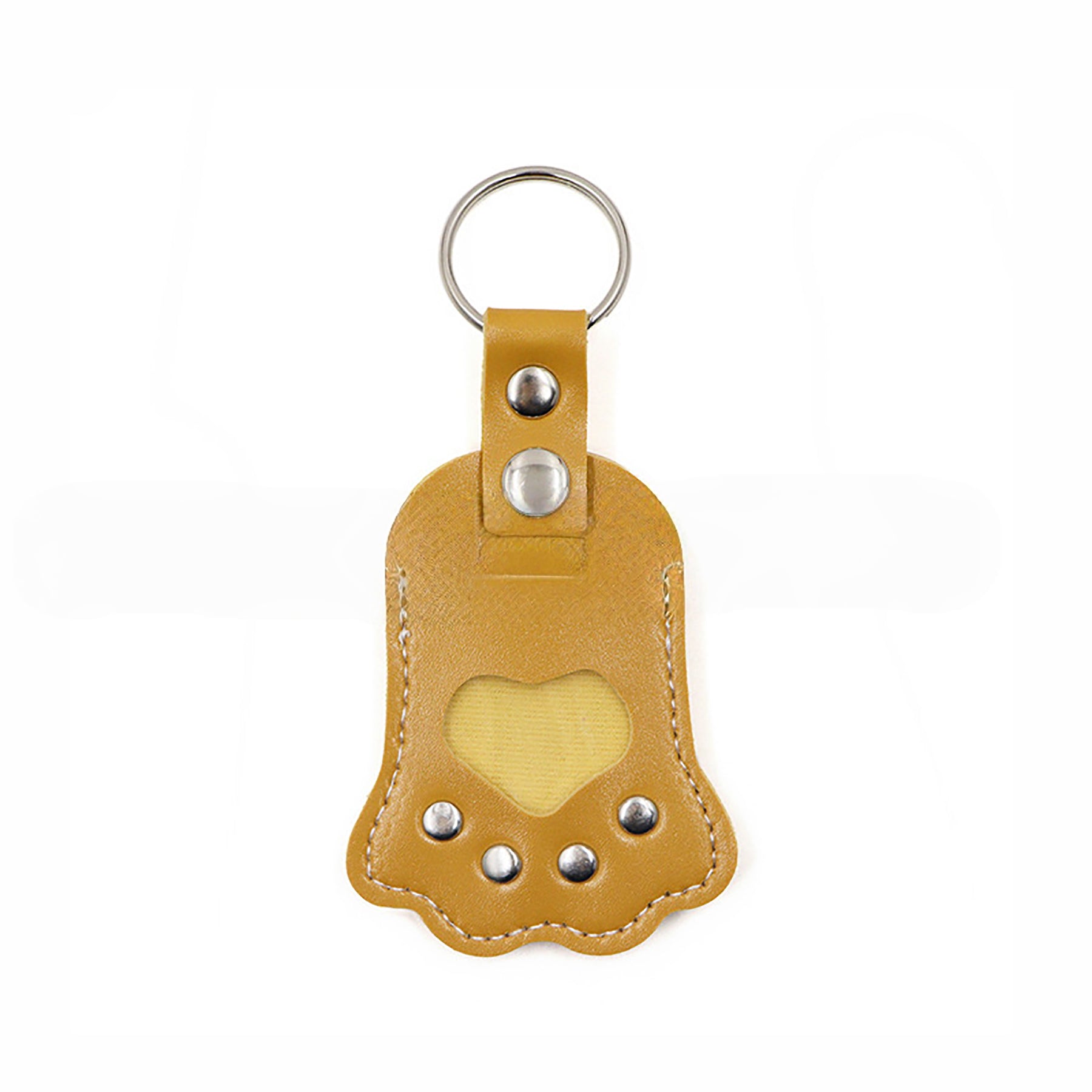 Pet Photo Leather Key Chain For Storage