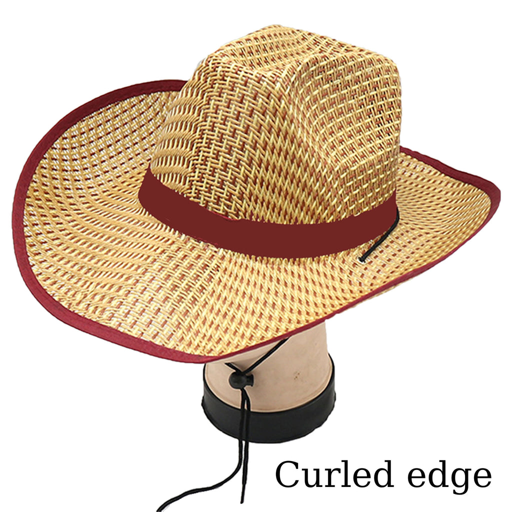 Unisex Cowboy Straw Hat