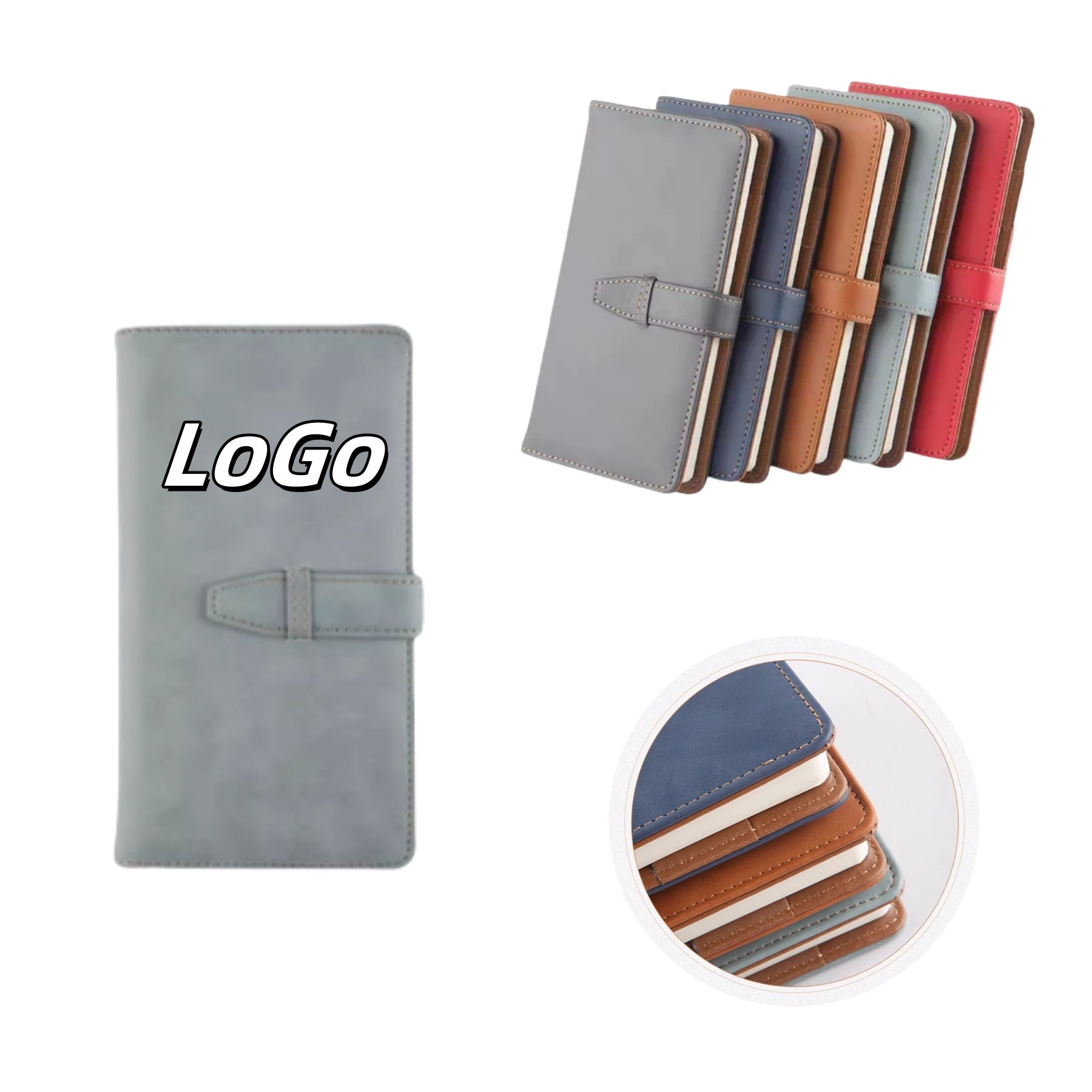A6 Portable Notebook With Detachable Design