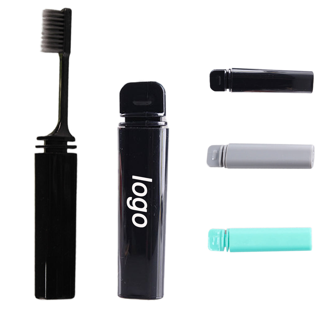 Folding Portable Carry-on Toiletries Soft Bristle Toothbrush