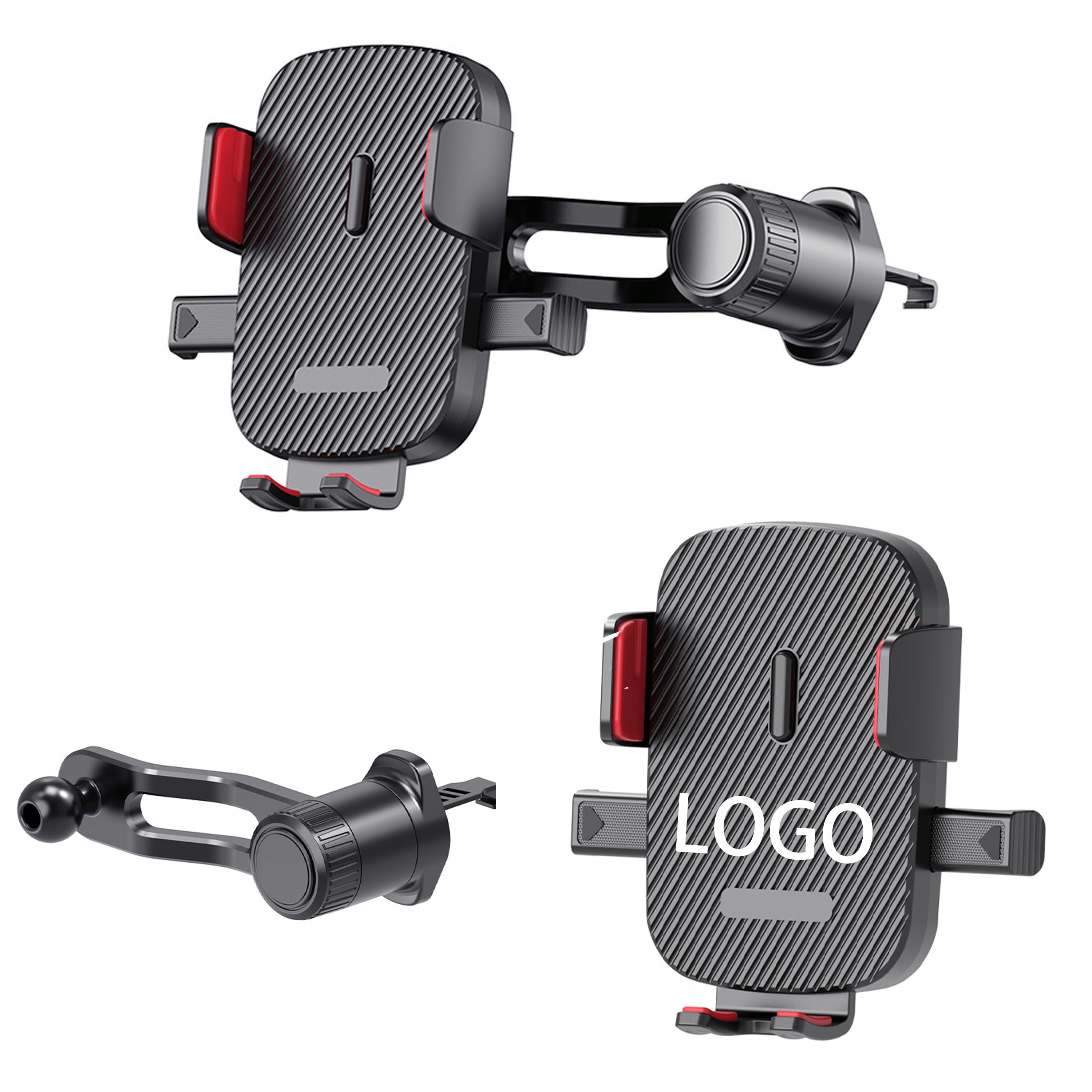Rotatable And Adjustable Angle Car Cell Phone Holder