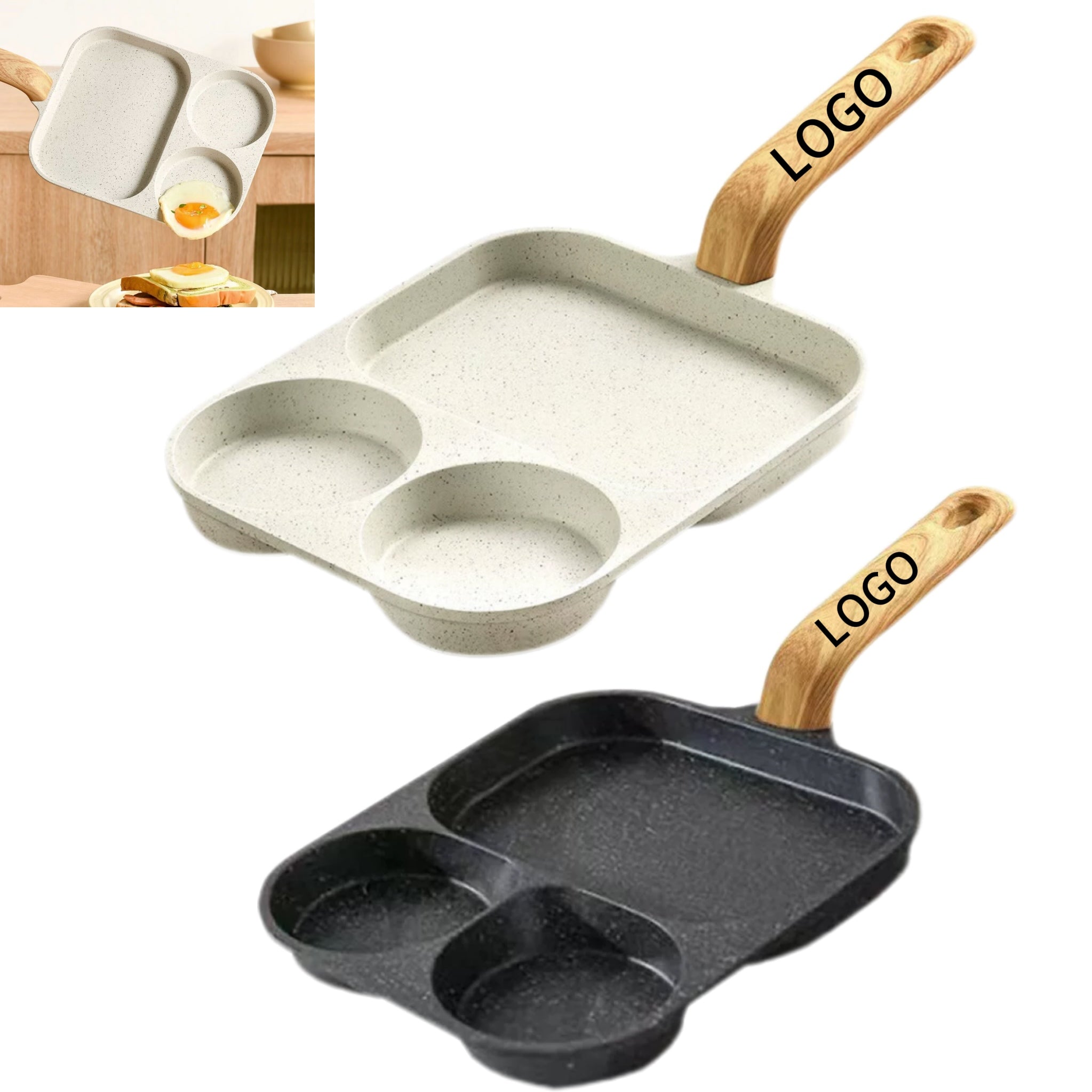 3-in-1 Non-Stick Pan