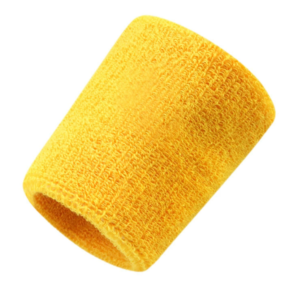 Polyester Sports Wristband Sweatband Elastic Wrist Support