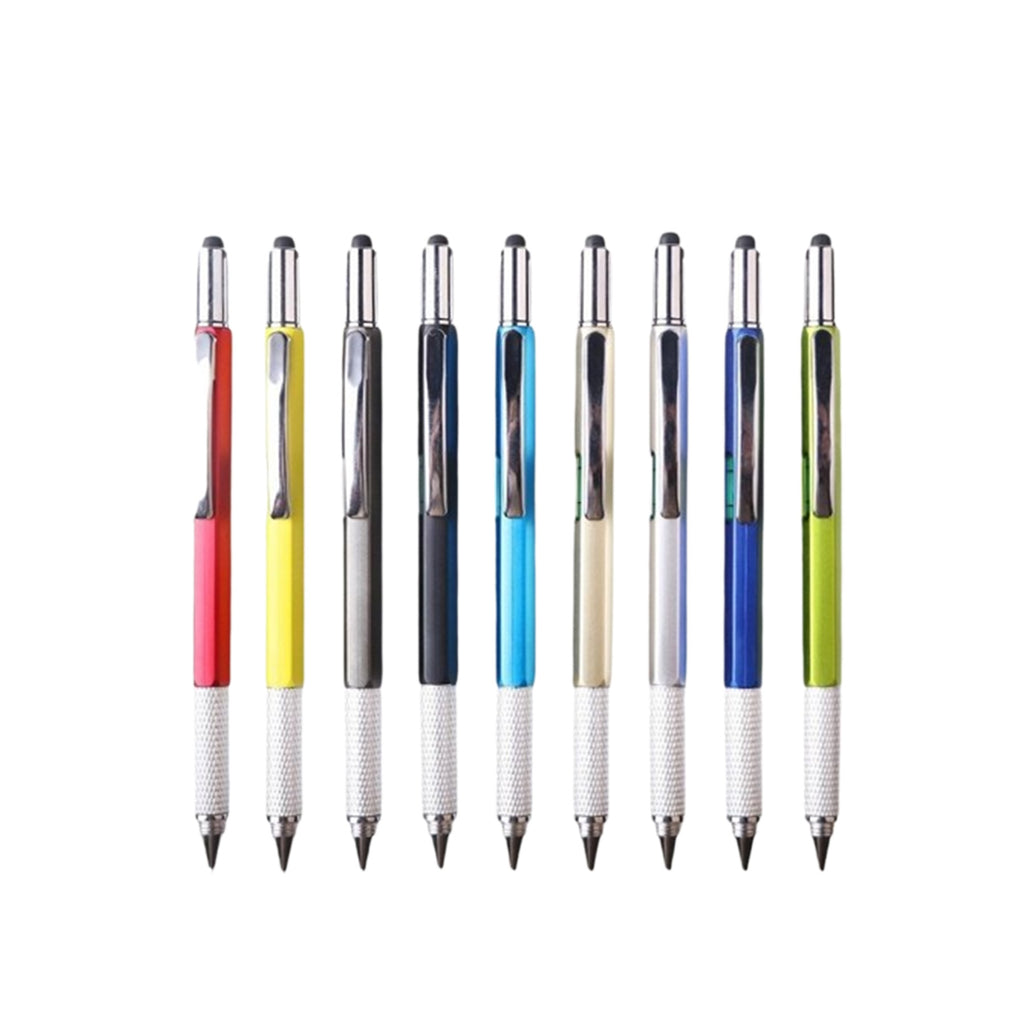 6-In-1 Multifunctional Tool Ballpoint Pen
