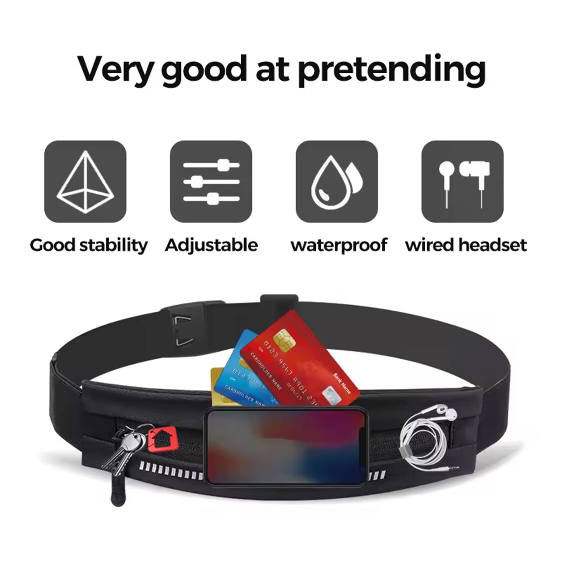 Workout Belt Sport Fanny Pack