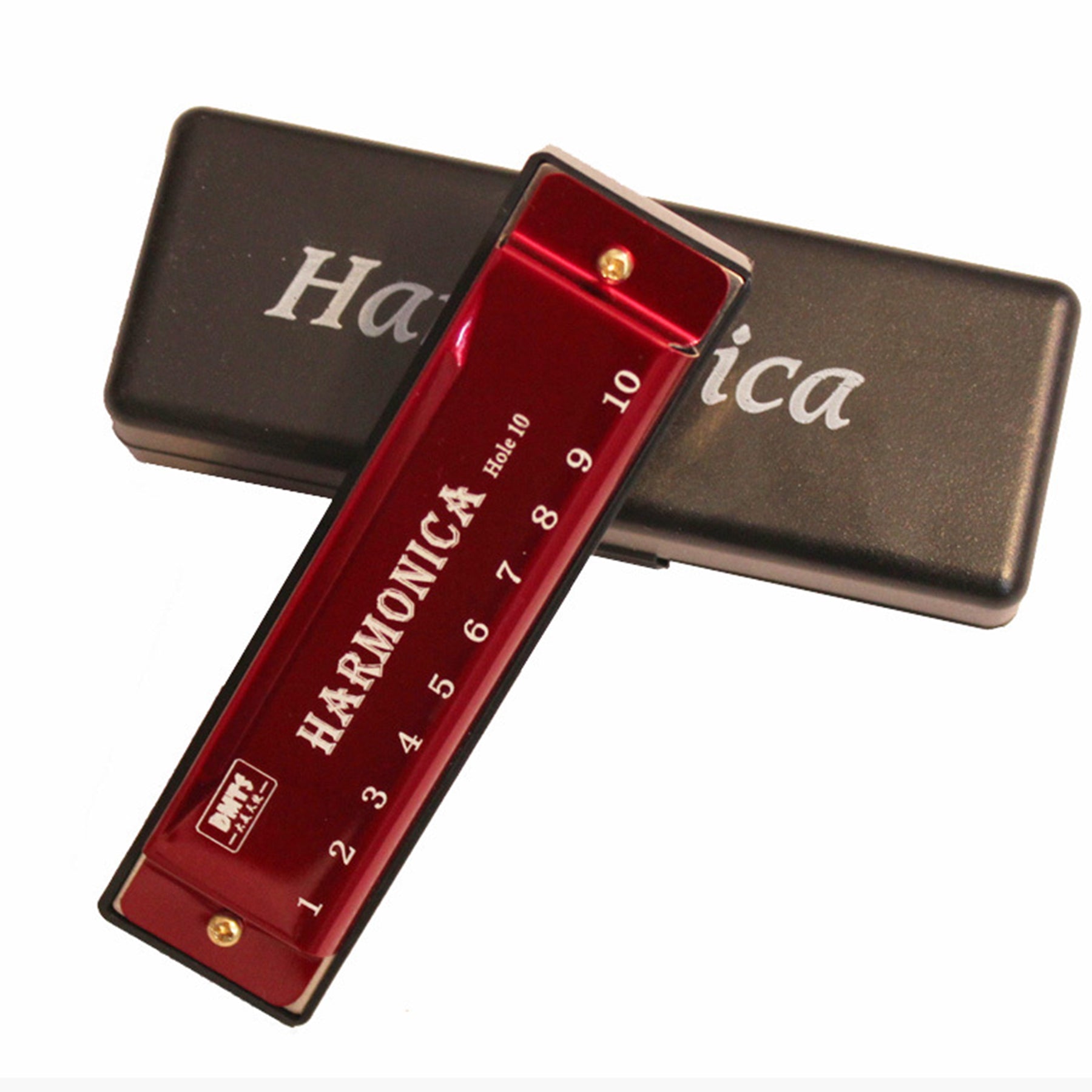 Titanium Gold Blues Harmonica For Children