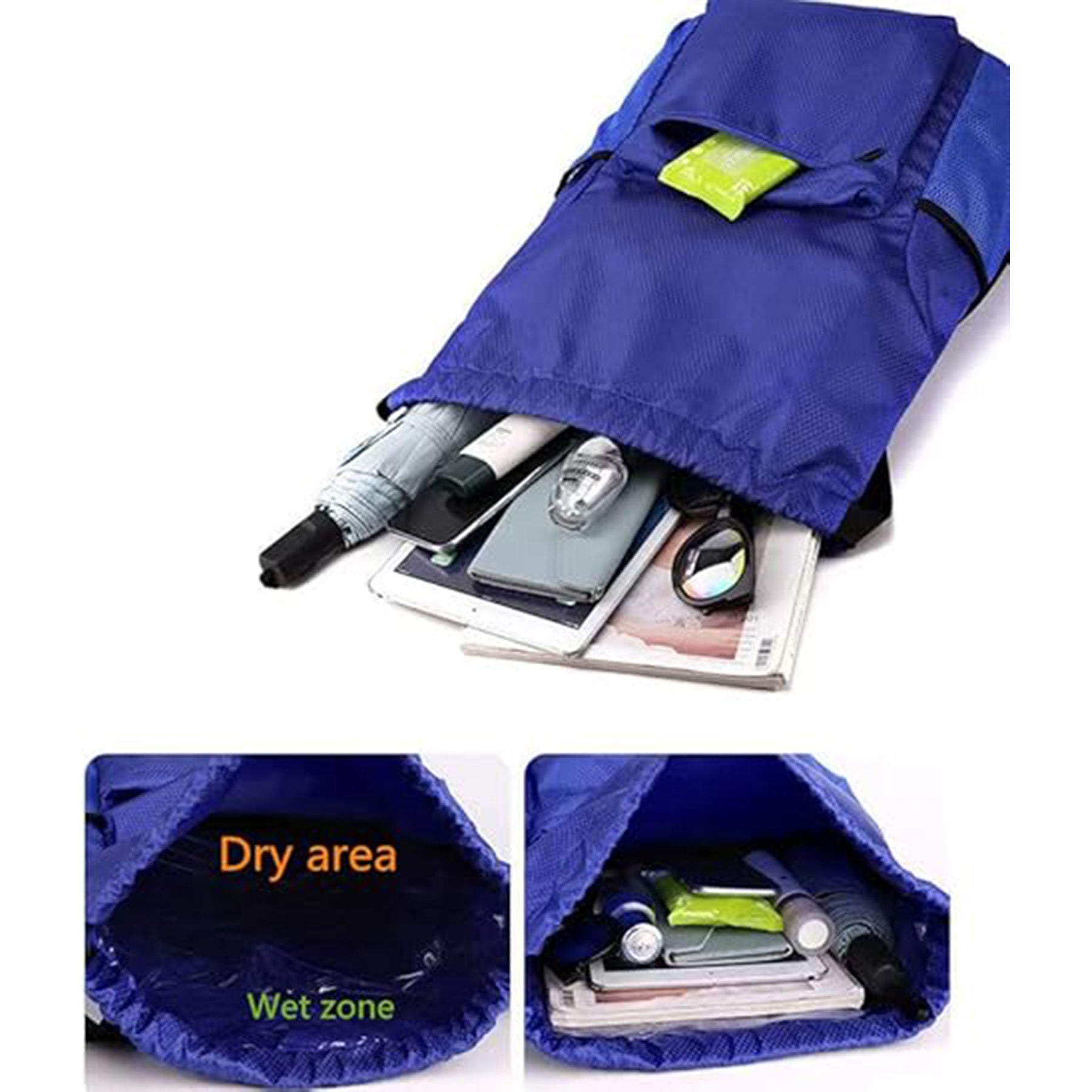 Waterproof Drawstring Backpack Fitness Bag