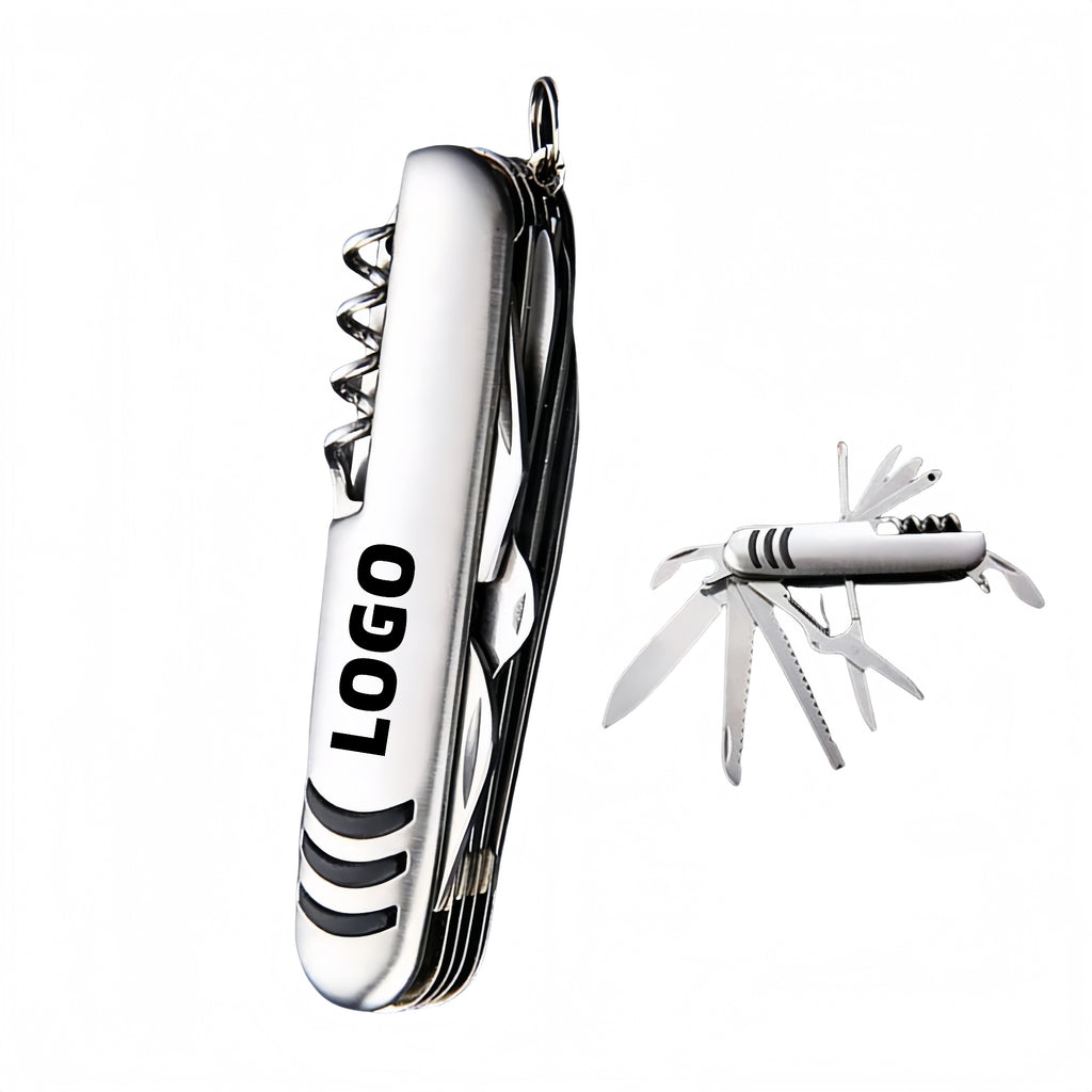11 In 1 Stainless Steel Multi Functional Folding Knife
