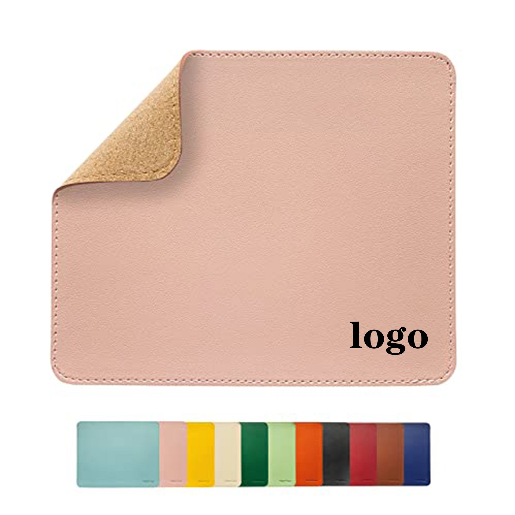 Leather Wood Mouse Pad