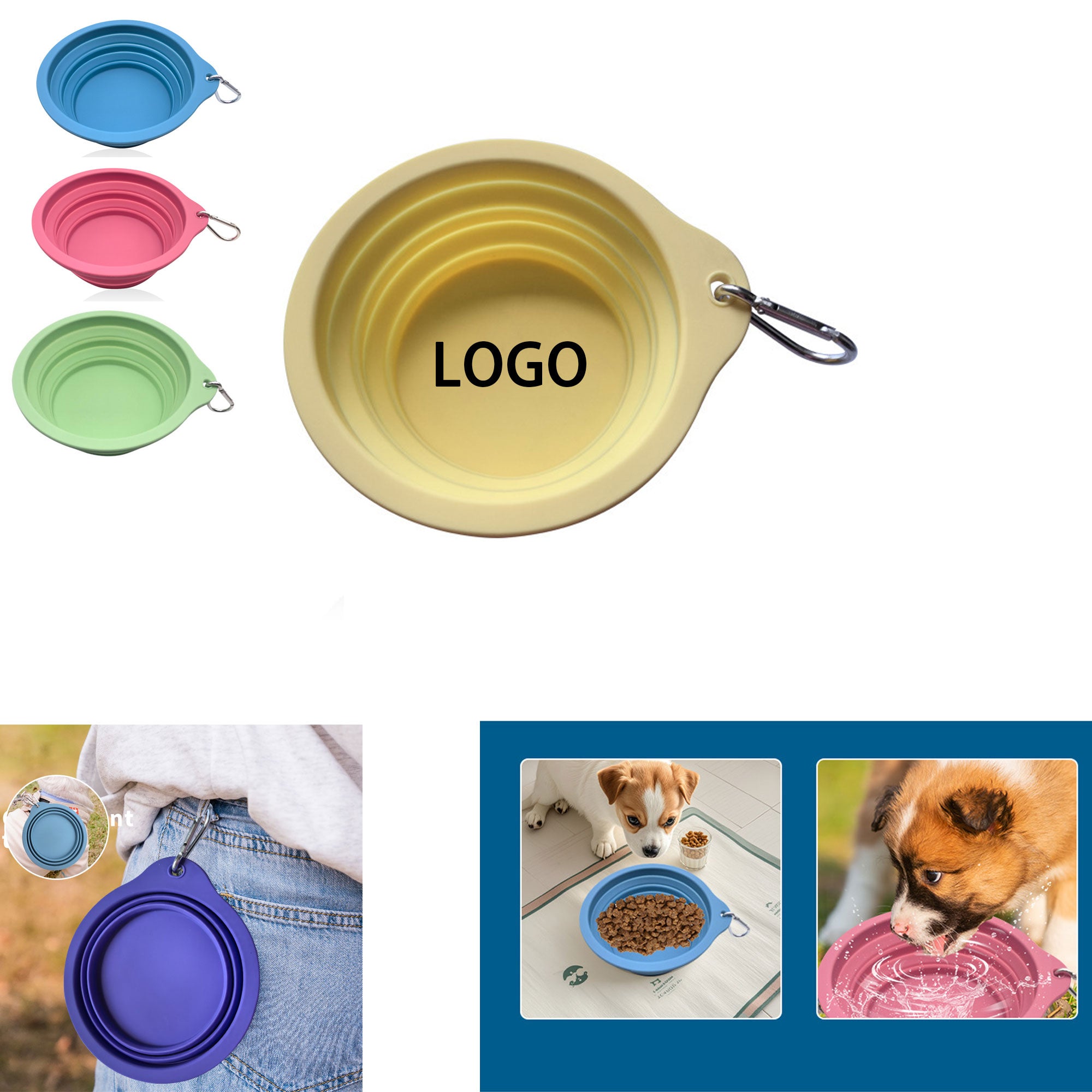 Collapsible Dog Bowl