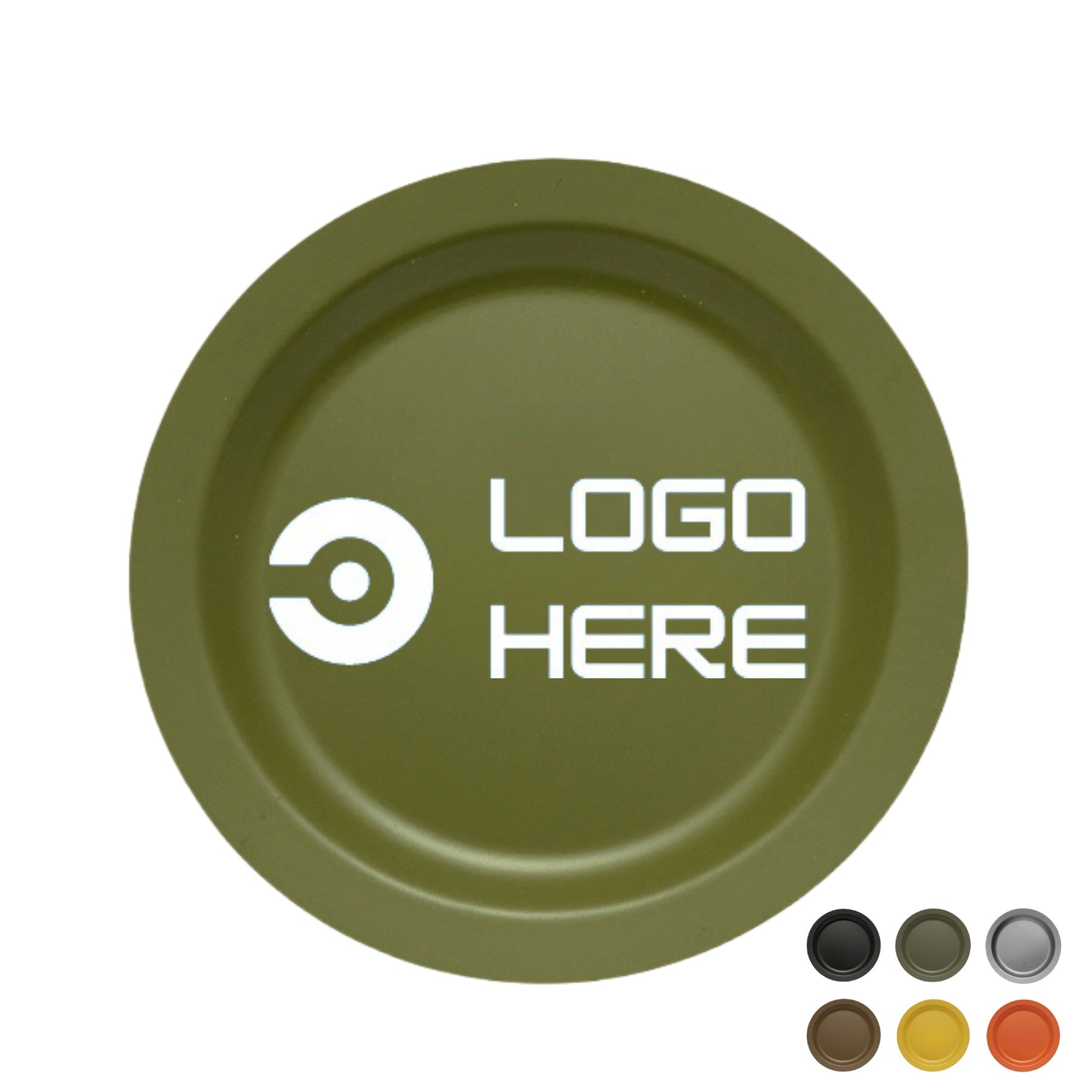 Durable Stainless Steel Dining Plate