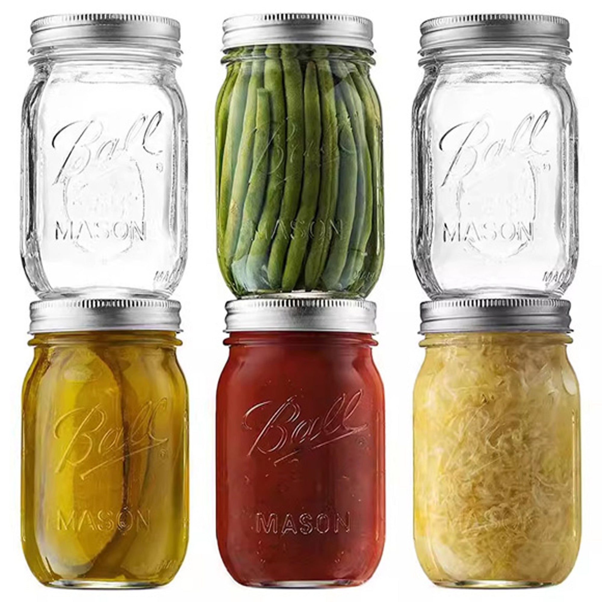 16oz Mason Jar Drinking Or Storaging