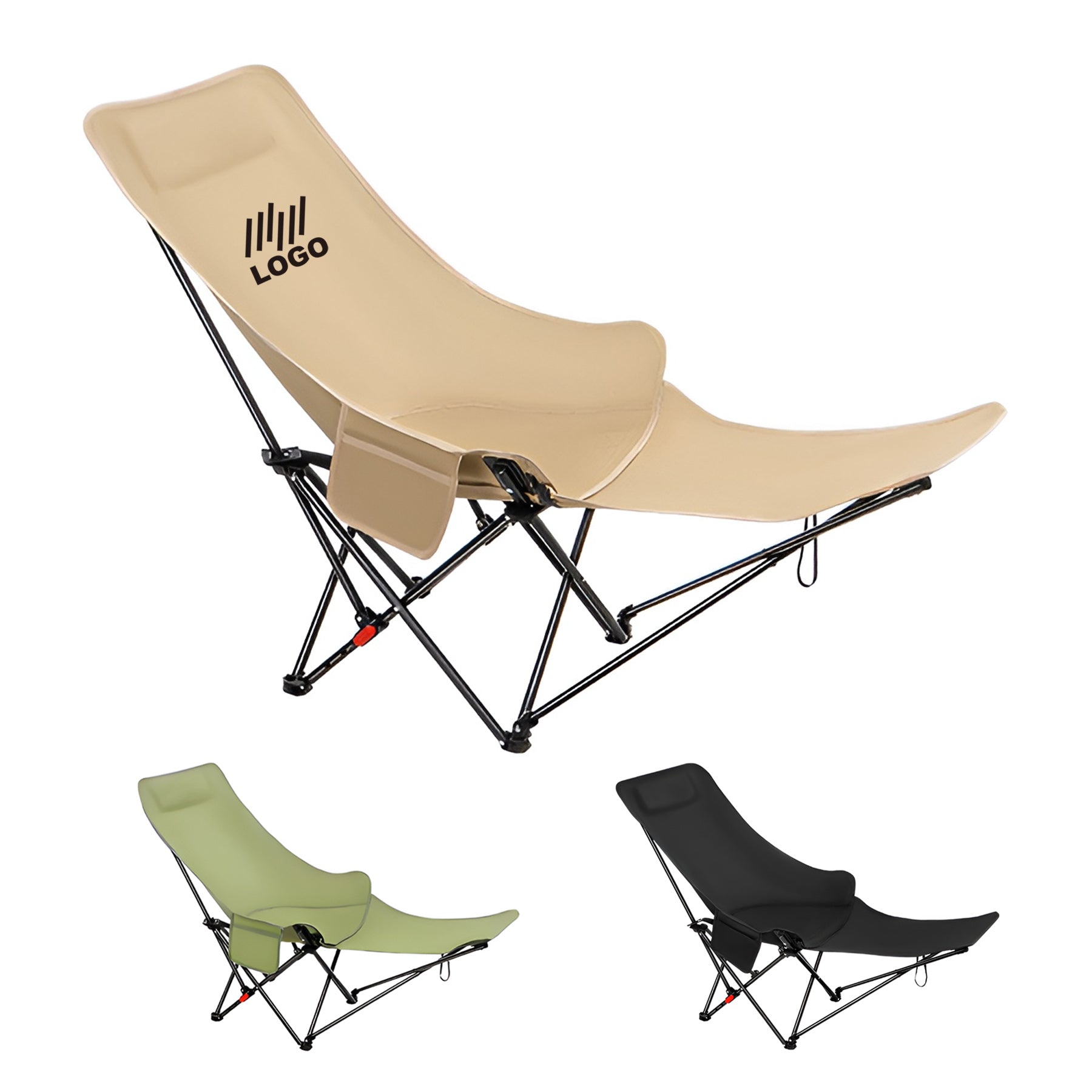 Outdoor Retractable Folding Lounge Chair