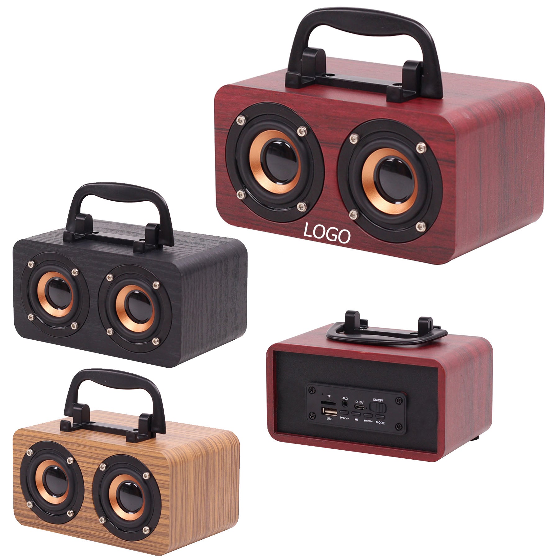 Portable Wooden Speaker