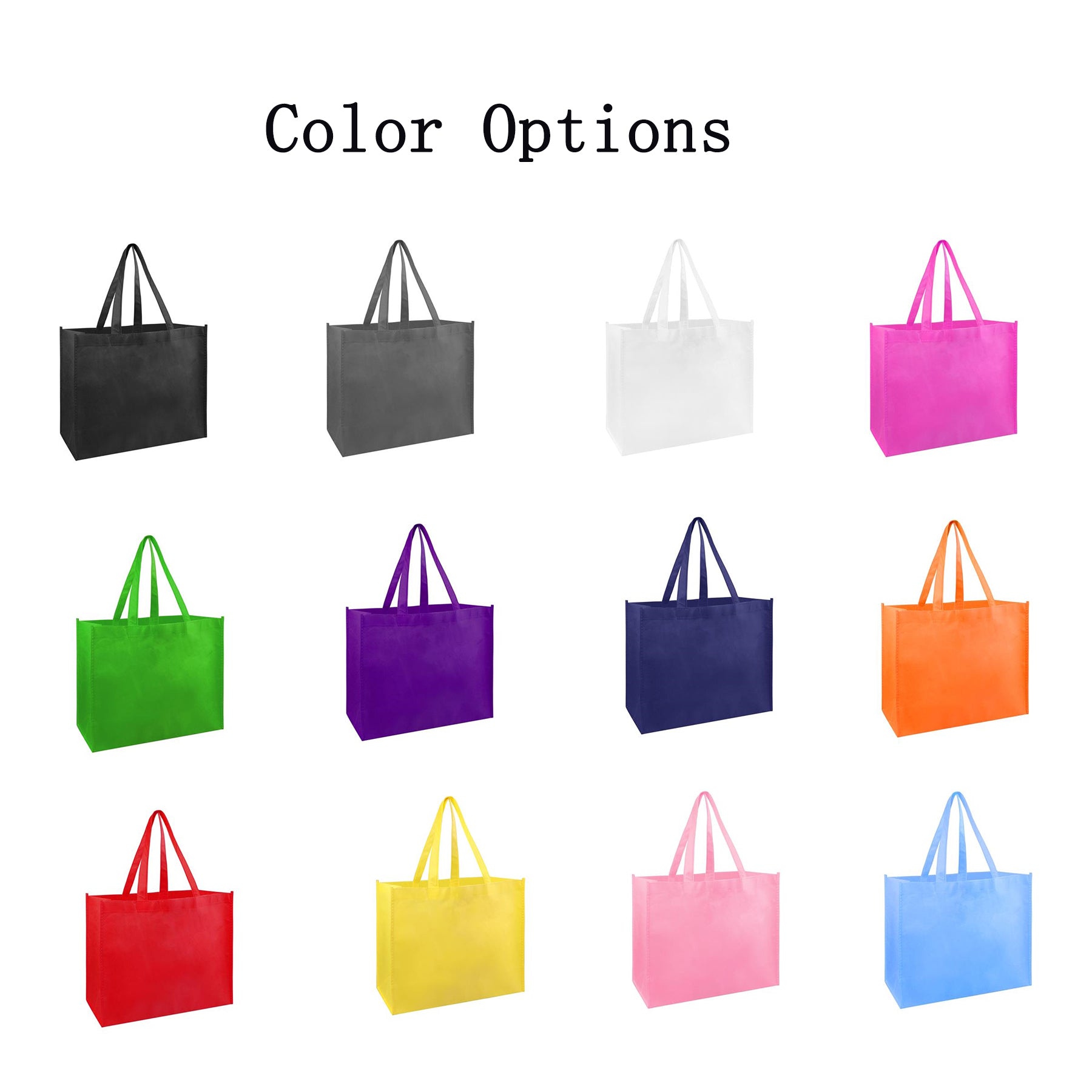 Non-Woven Grocery Tote Bag