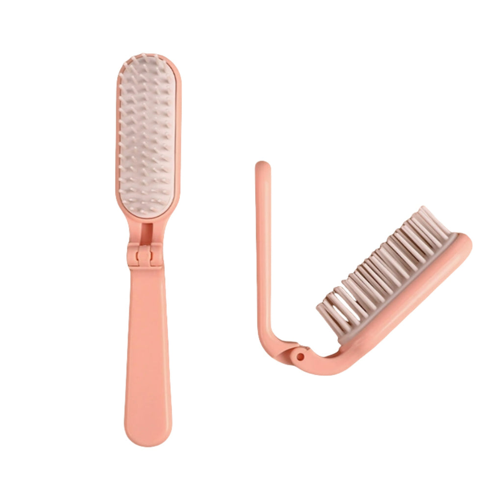 Portable Folding Comb With Soft Teeth