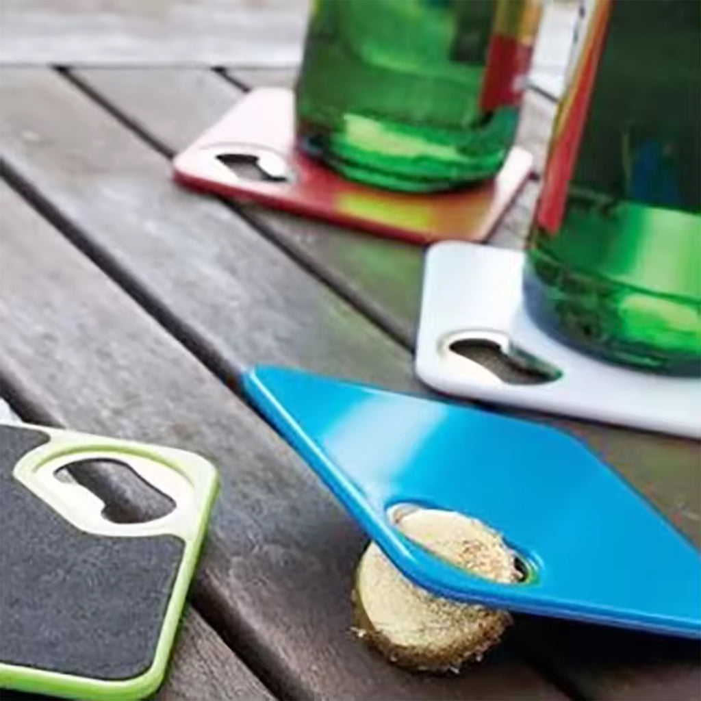 Square Coaster Bottle Opener