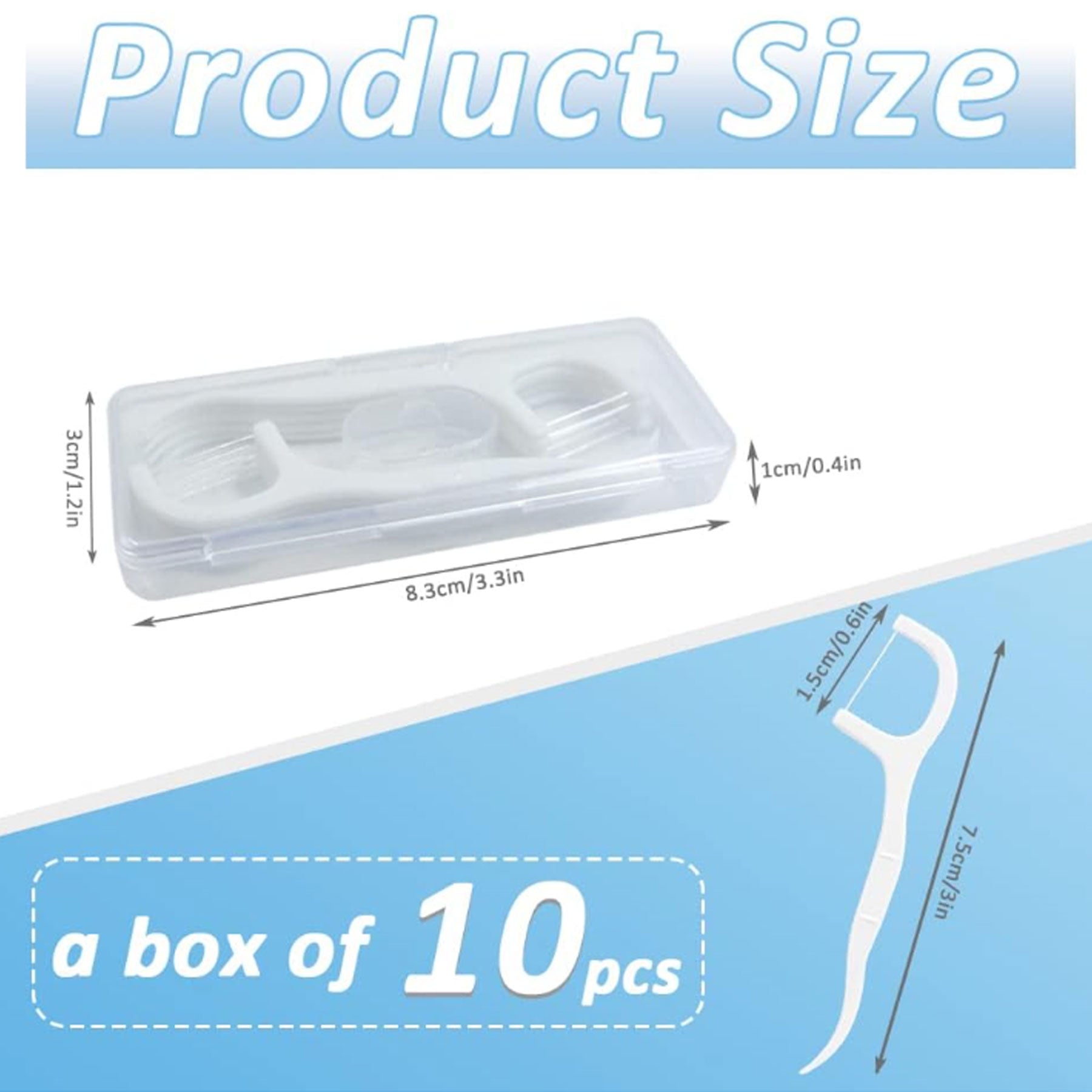 Portable Dental Floss Case Kit