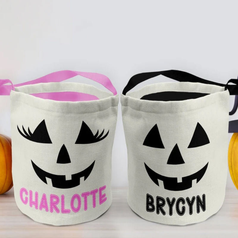 Led Light Halloween Treat Bag