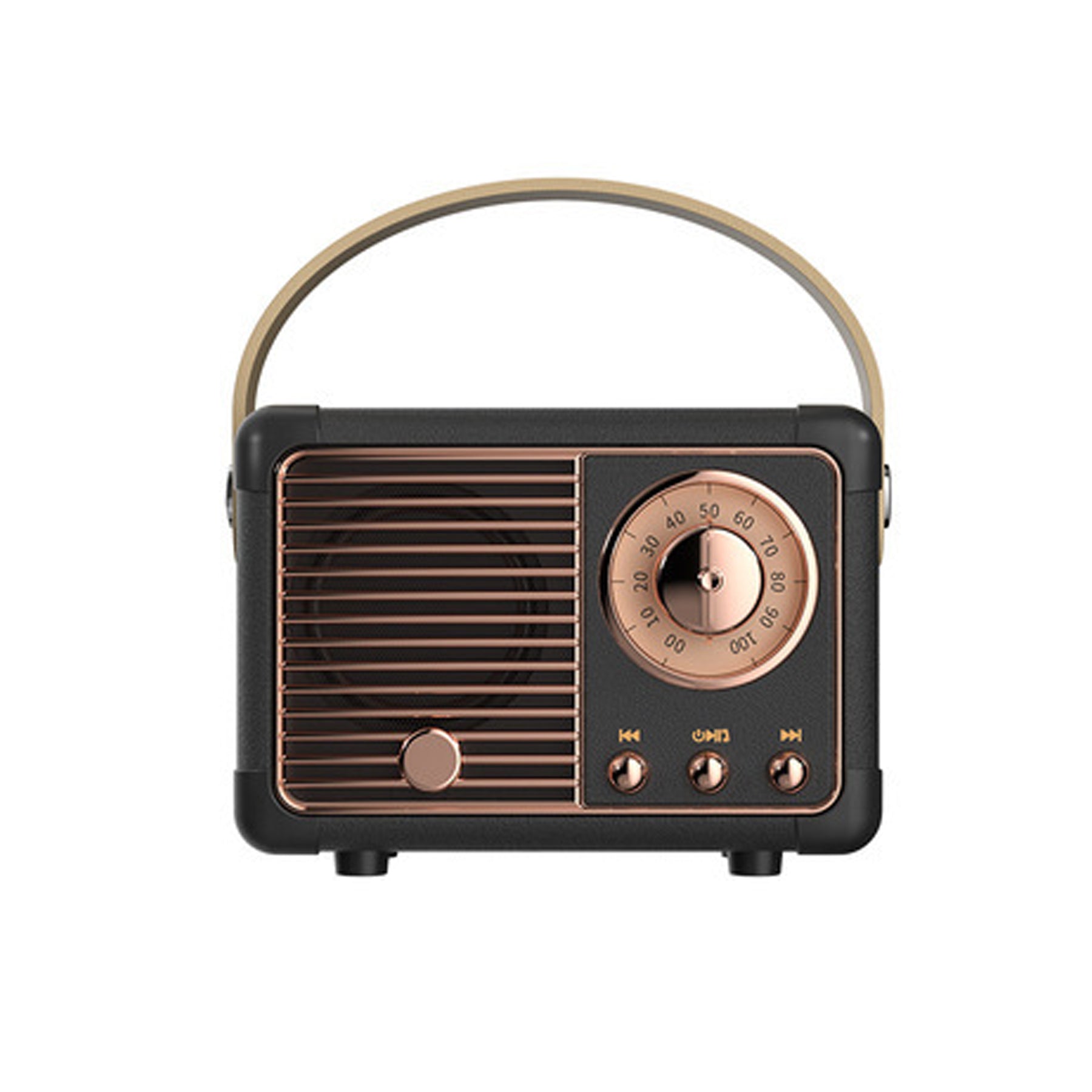 Retro Mini Plug-In Card Radio Portable Wireless Speaker