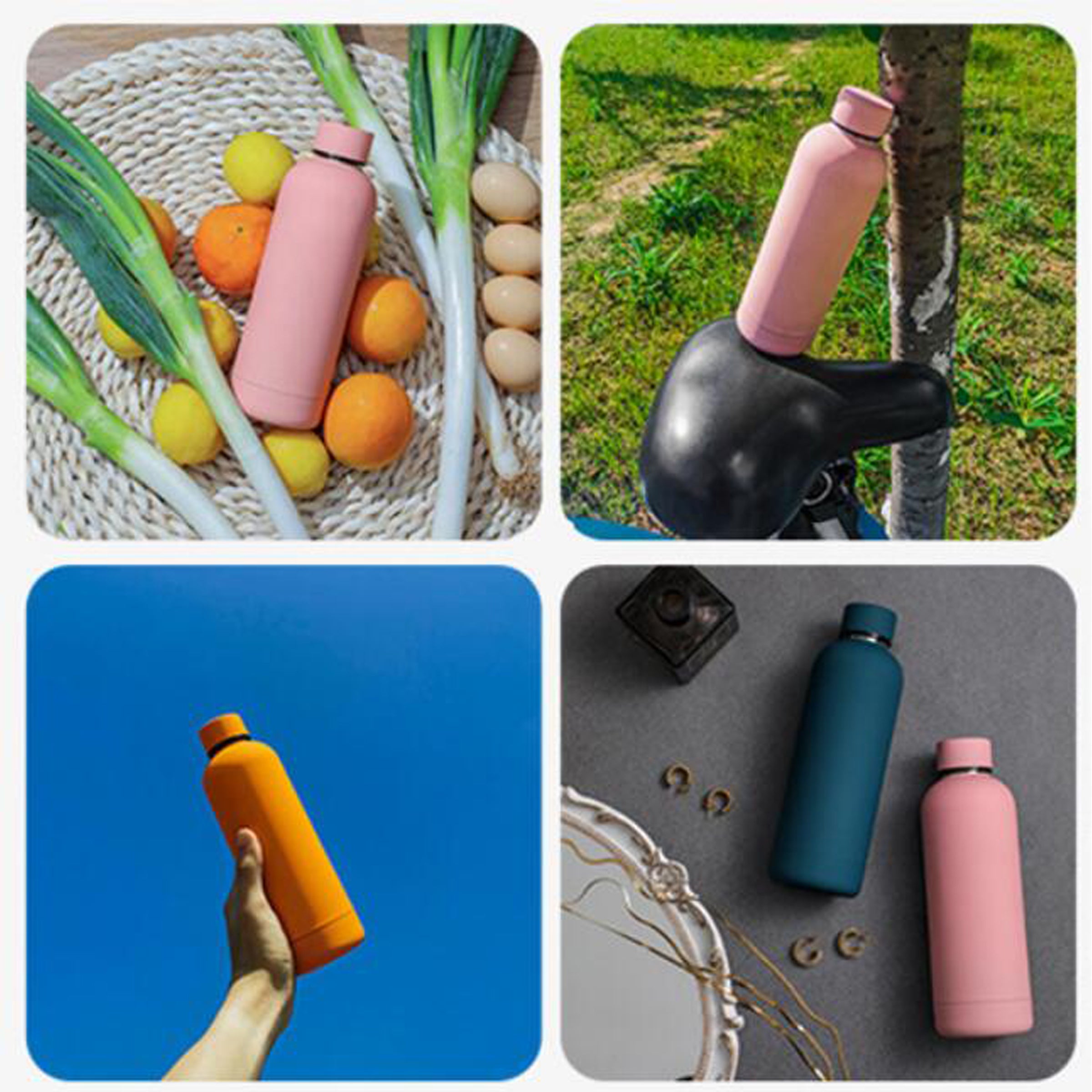 17Oz Stainless Steel Insulated Water Bottle