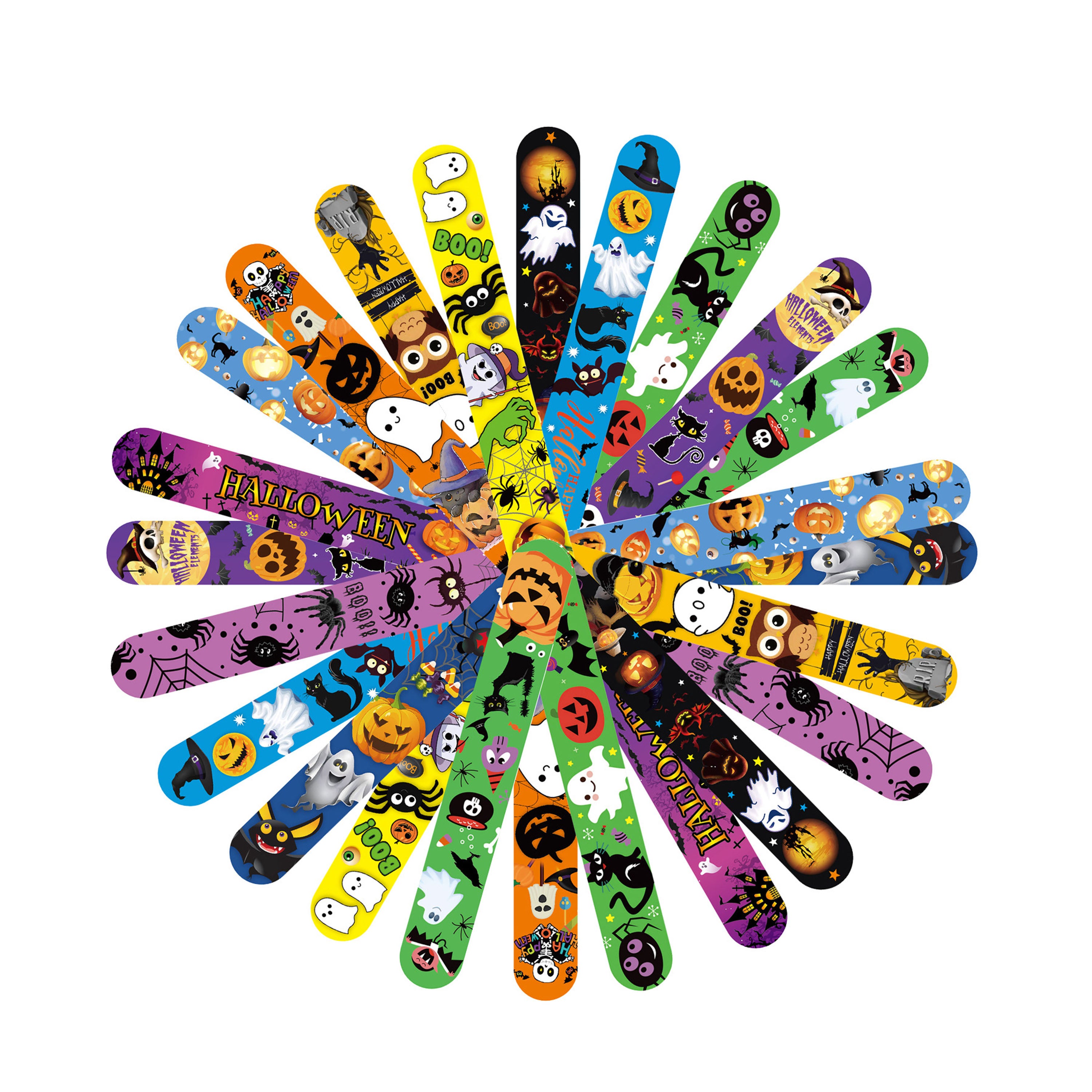 Halloween Silicone Slap Bracelet