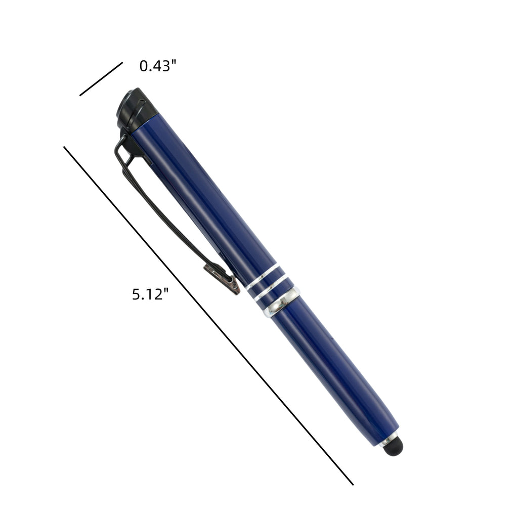 3-In-1 Ballpoint Pen with Stylus and Highlighter