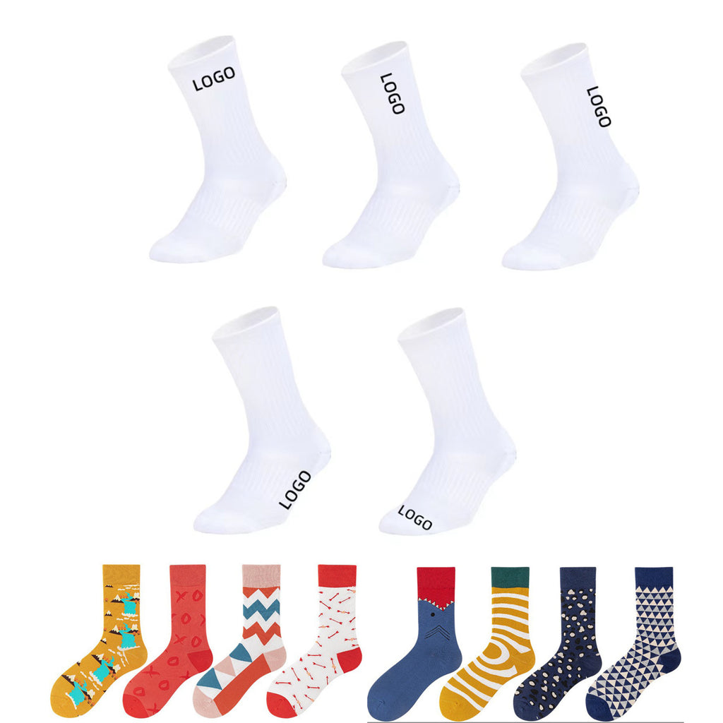 Custom Jacquard Knit Socks