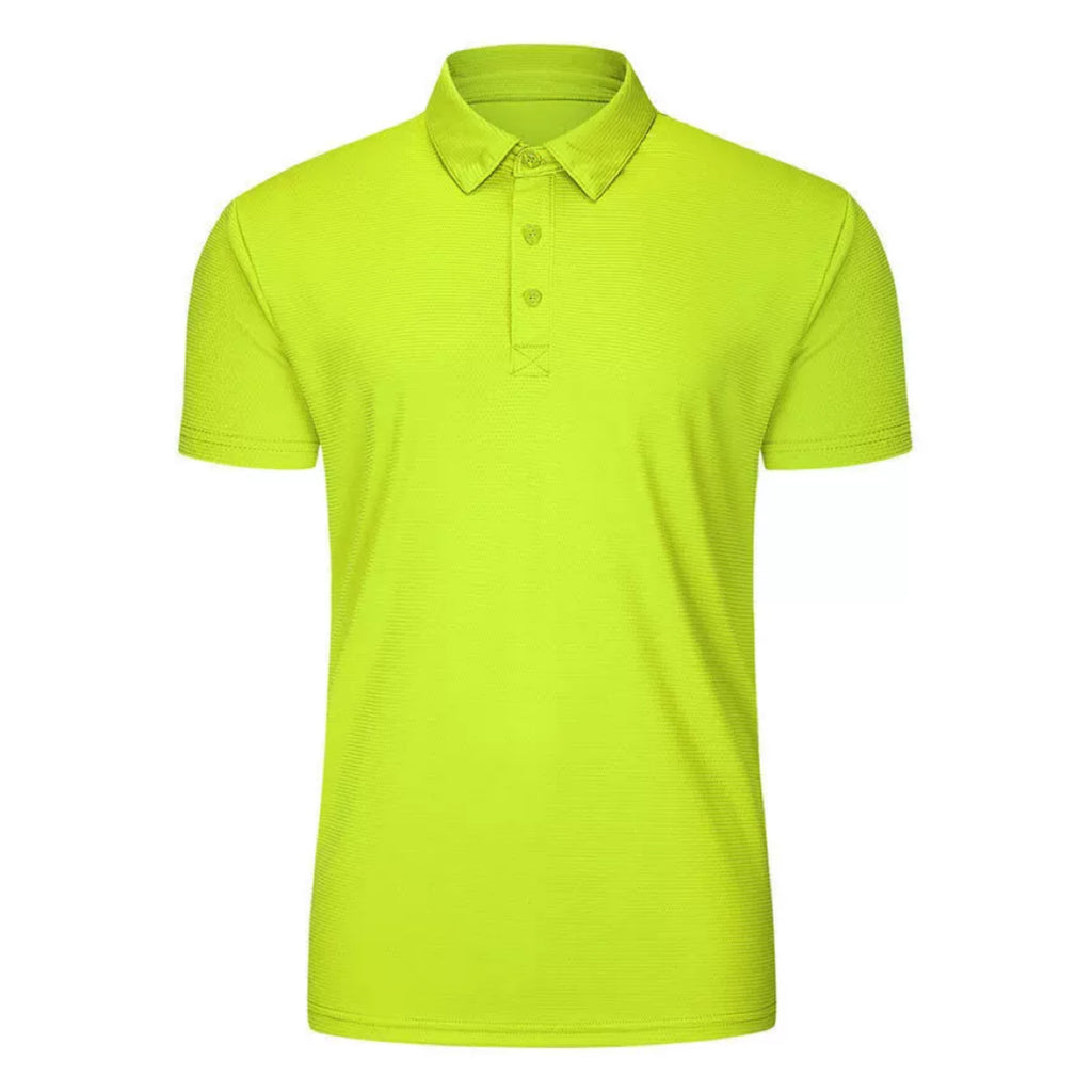 Quick-Dry Sweat-Absorbent Men'S Polo Short-Sleeve Workwear