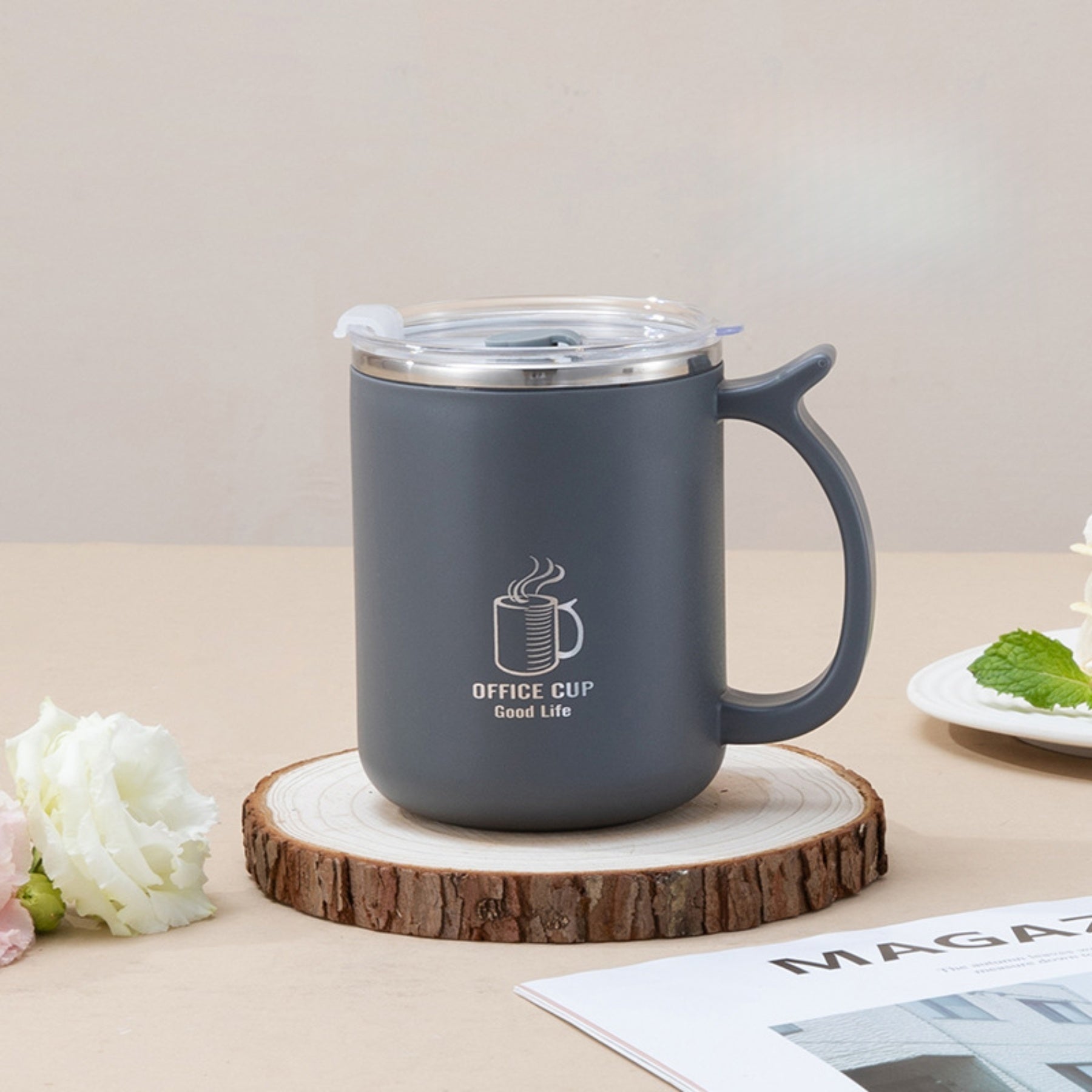 304 Stainless Steel Double-Wall Insulated Mug