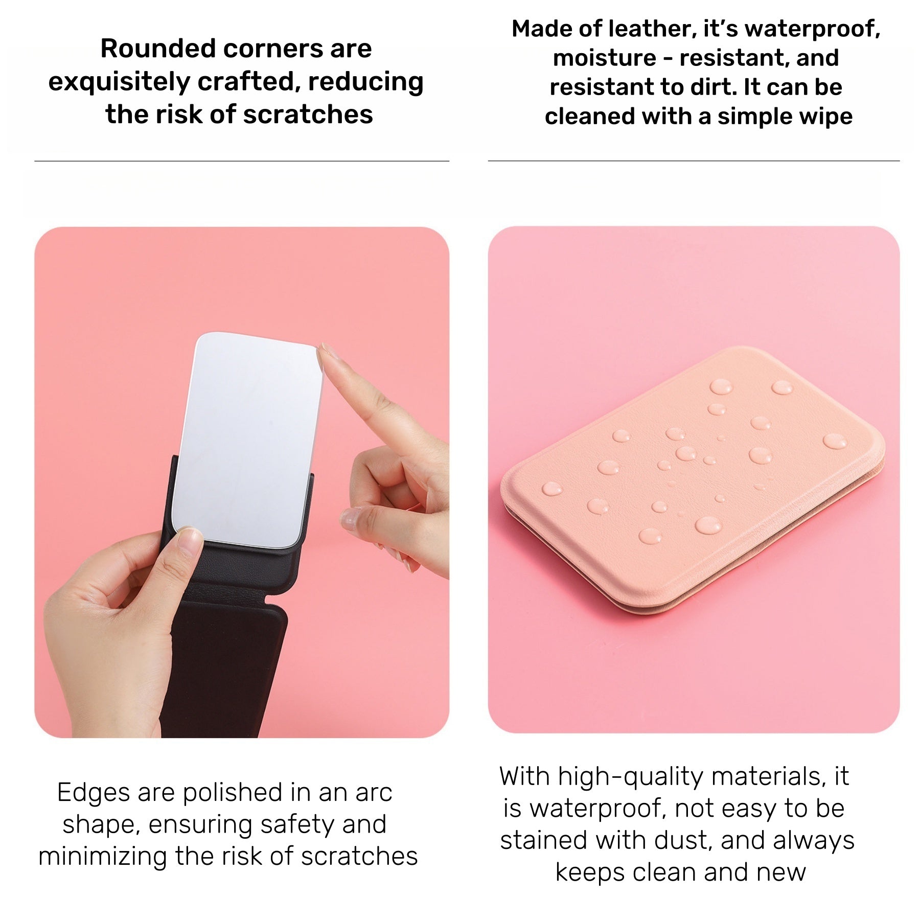 Foldable And Portable Makeup Mirror