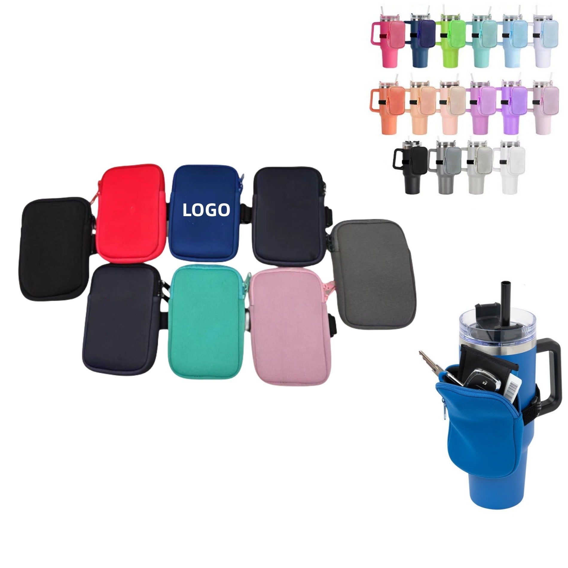 Intrepid Water Bottle Pouch 40 oz Cup Holder