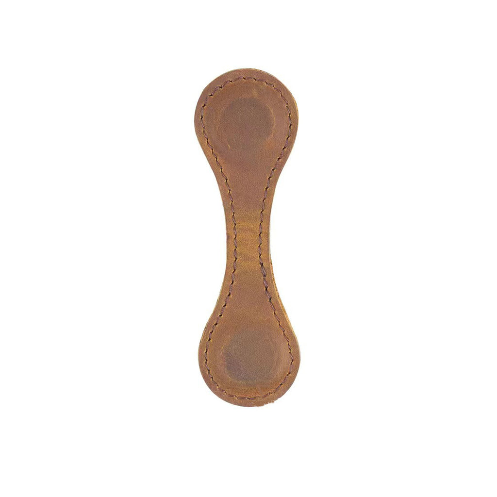 Leather Magnetic Buckle Bookmark